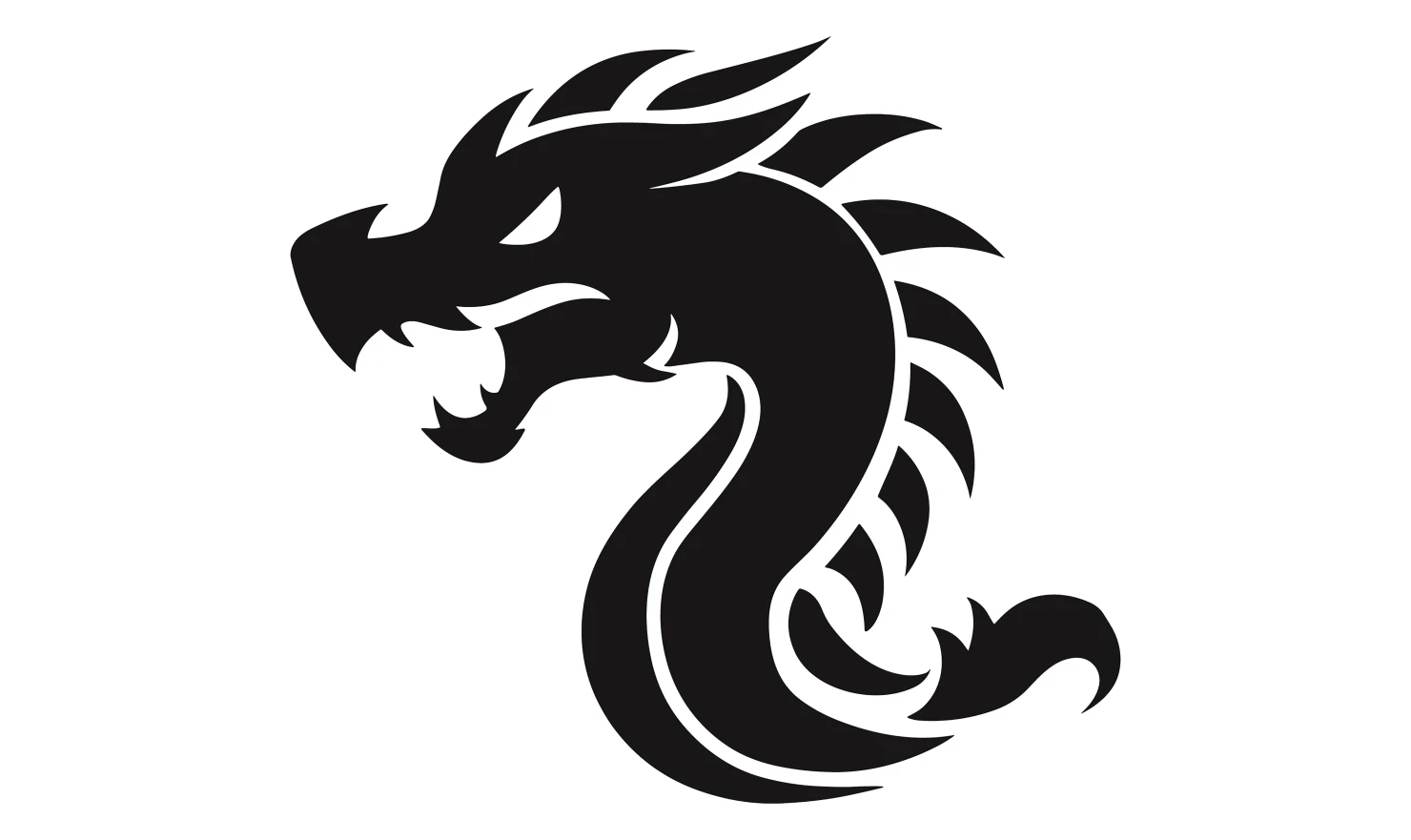 Dragon customizable icon set design #34978