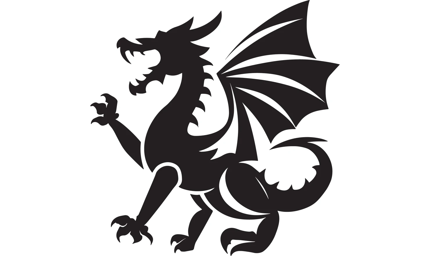 Dragon customizable icon set design #34983