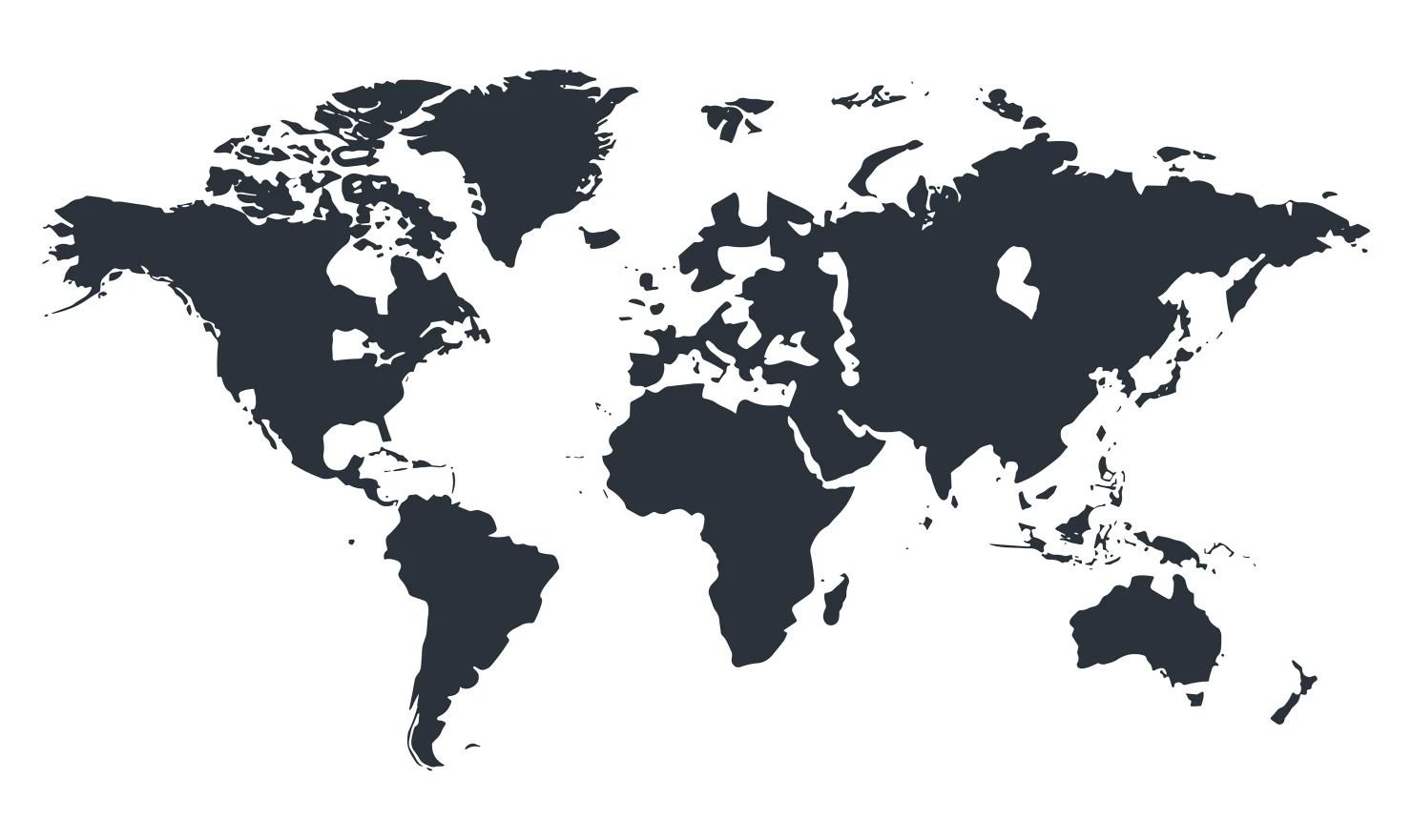 Map customizable silhouettes set design #34985