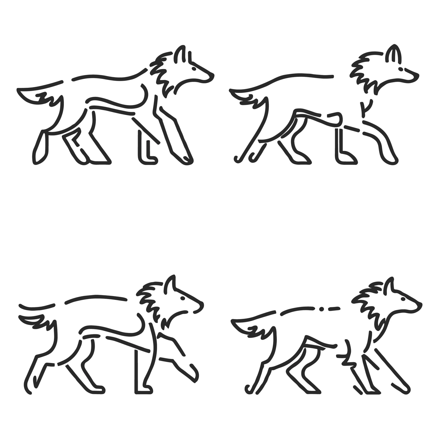 Fox customizable icon set design #35096