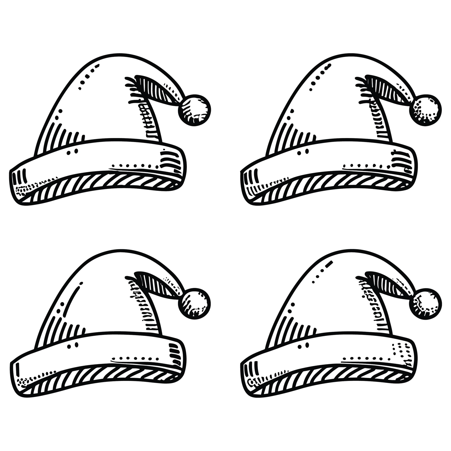 Caps customizable icon set design #35144