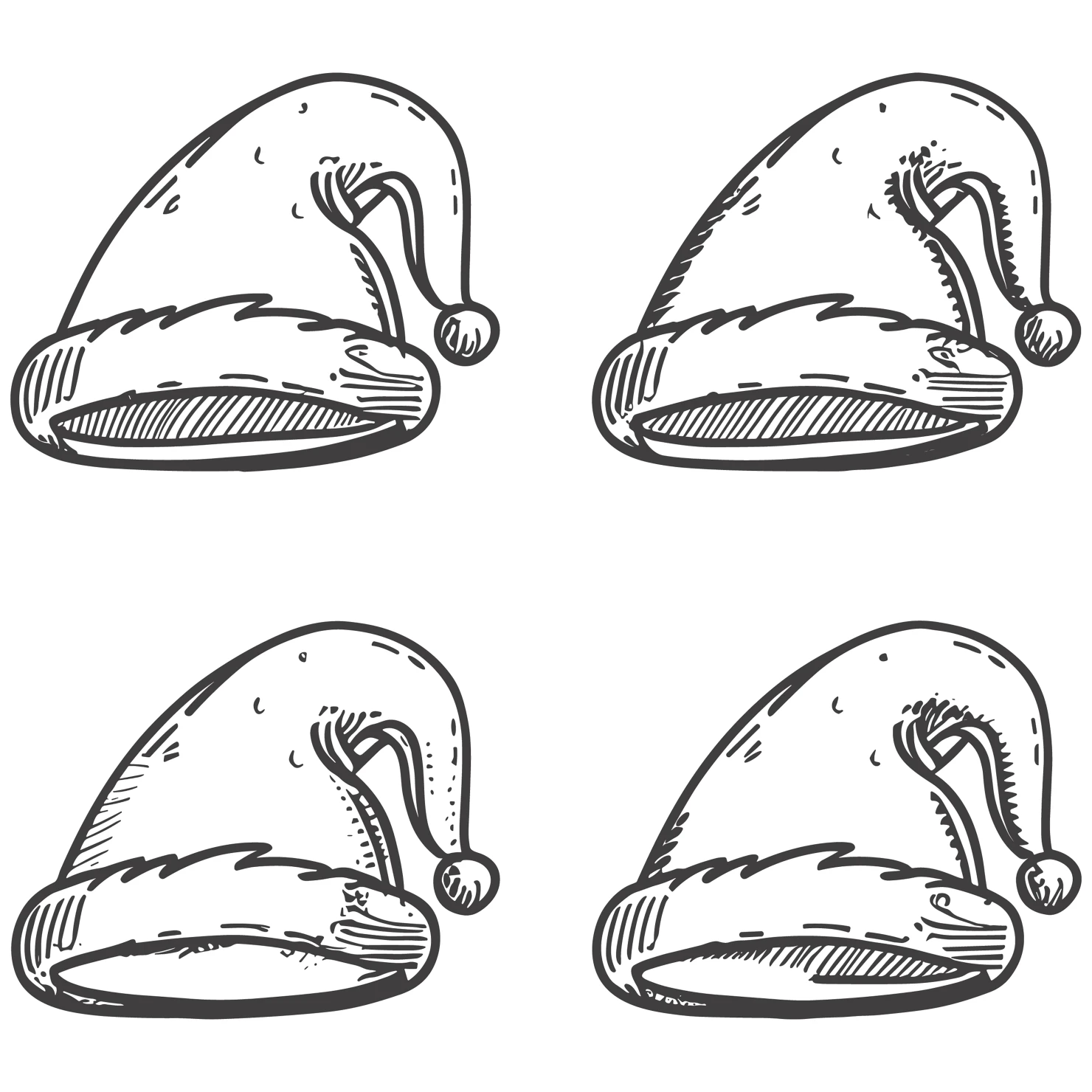 Caps customizable icon set design #35146