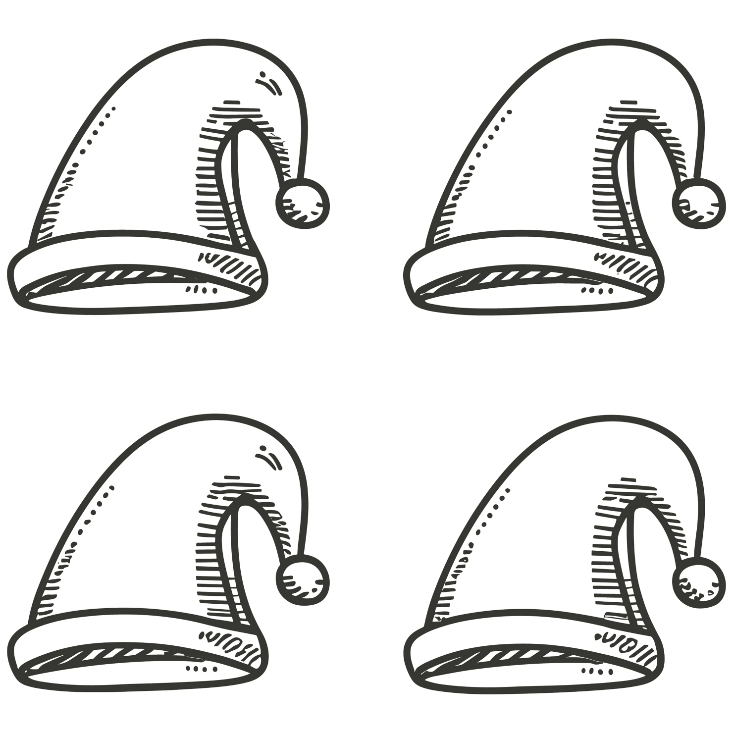 Caps customizable icon set design #35151