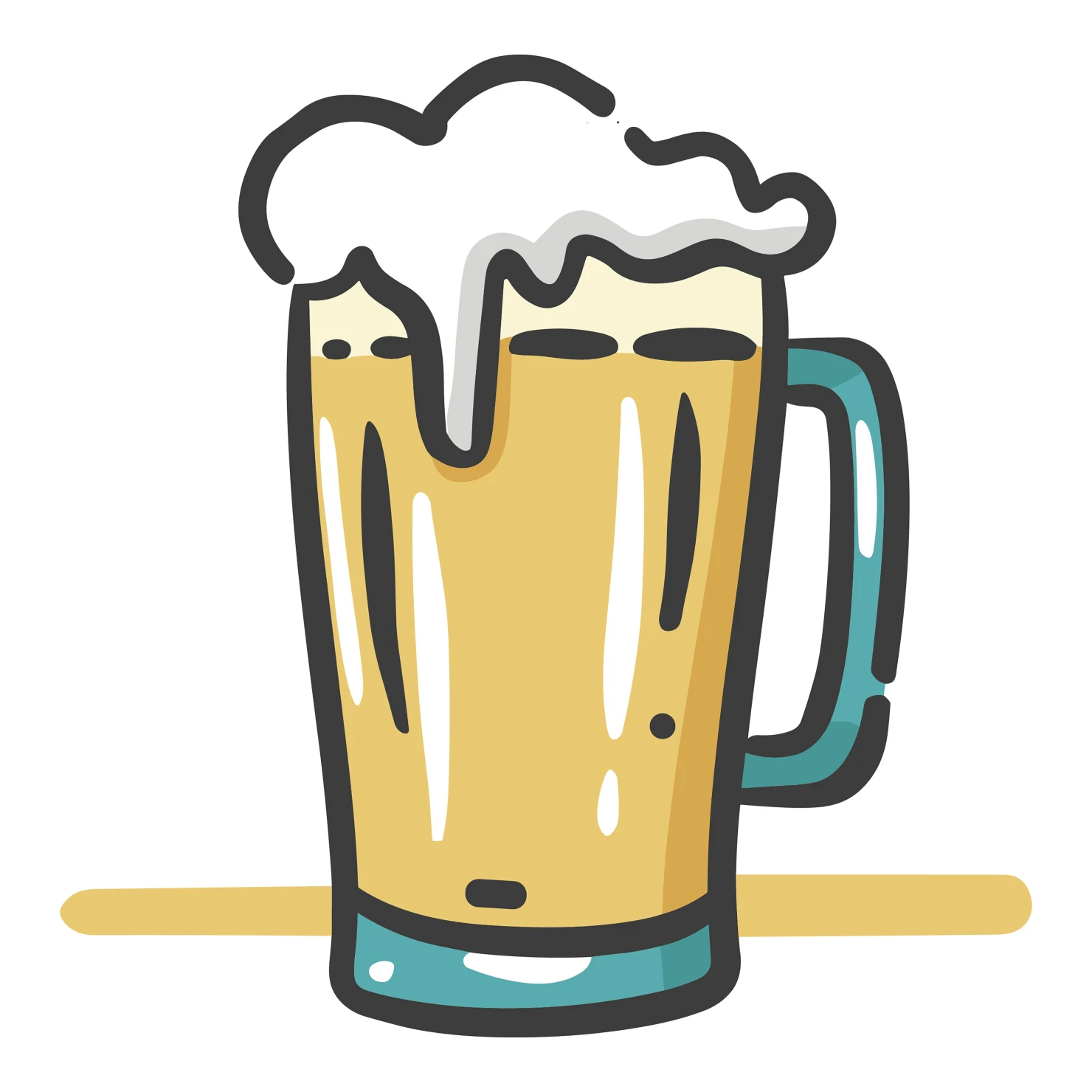 Beer customizable icon set design #35203