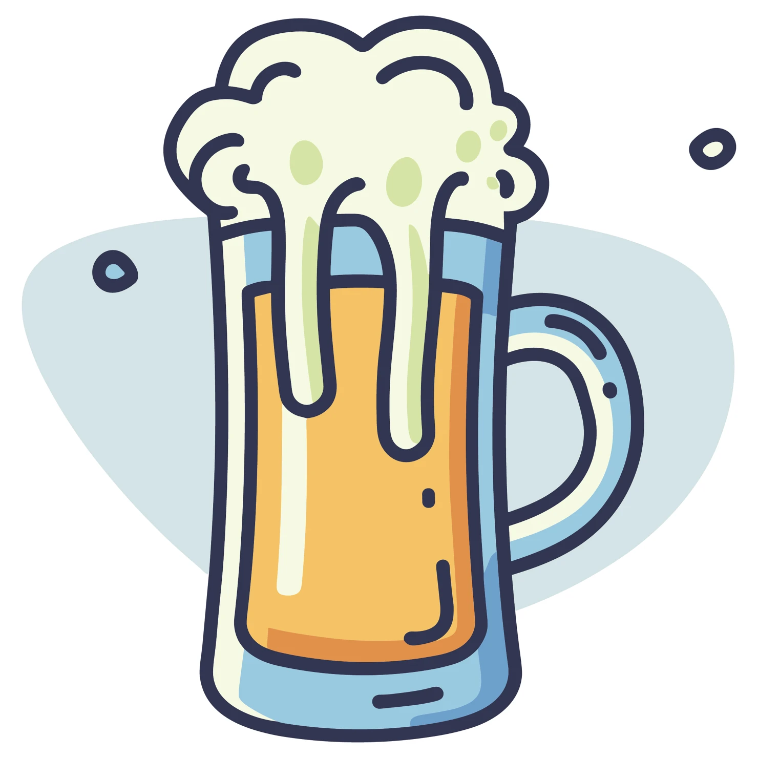Beer customizable icon set design #35204