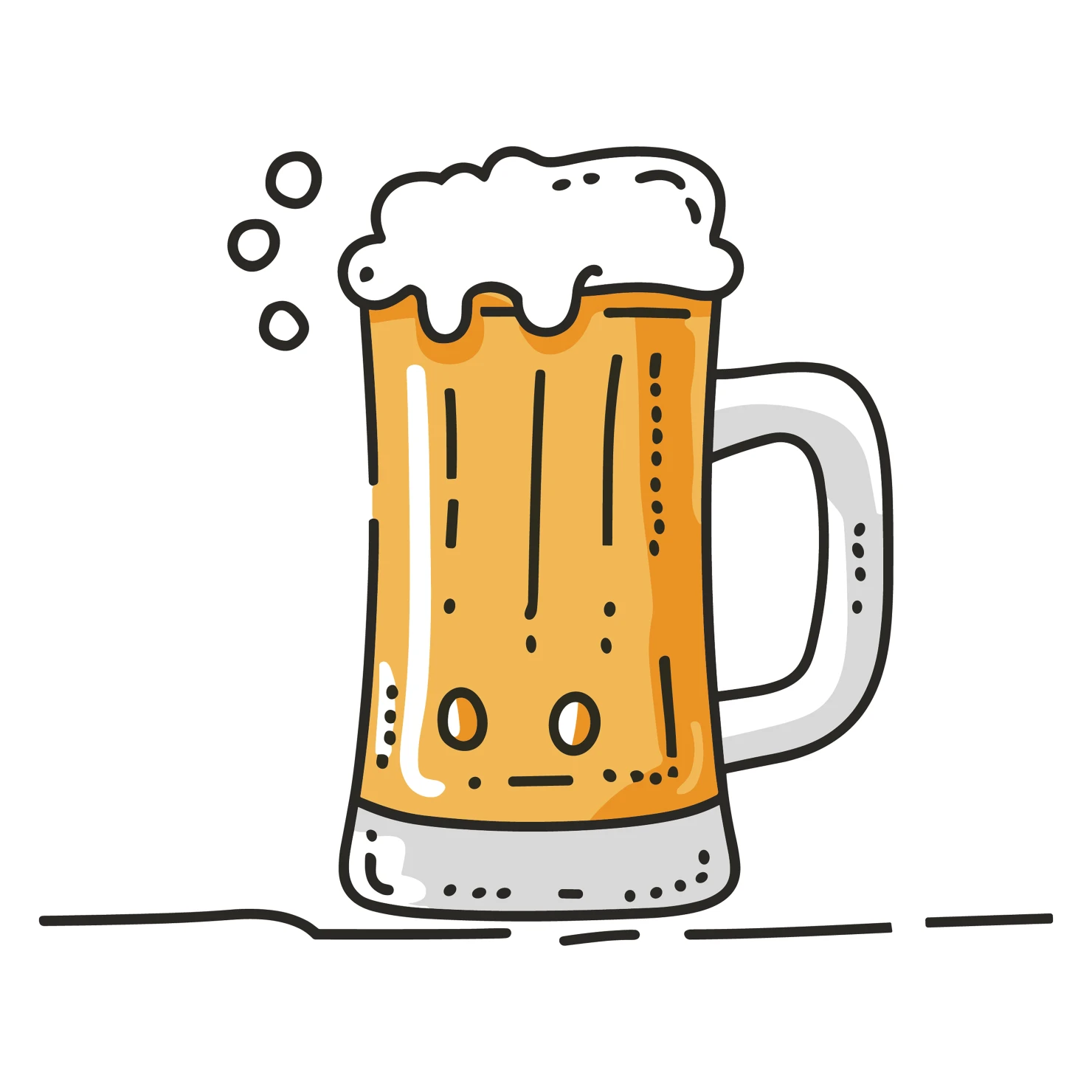 Beer customizable icon set design #35208