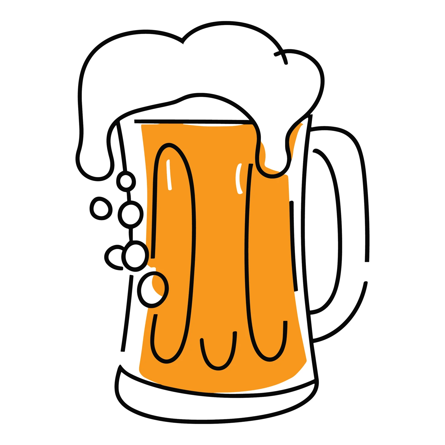Beer customizable icon set design #35211