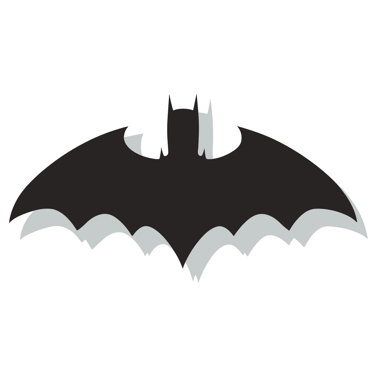 Bat customizable silhouettes set design #35384