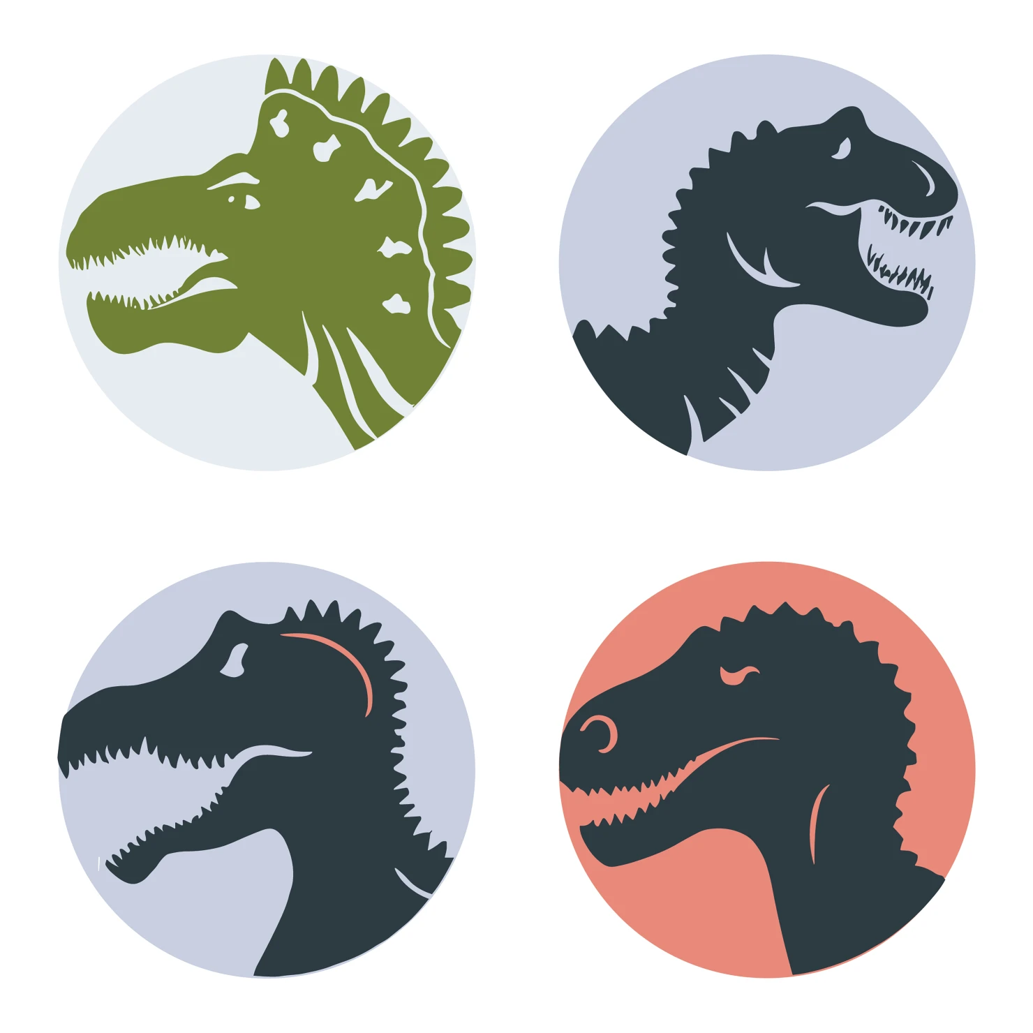 Dragon customizable icon set design #35940