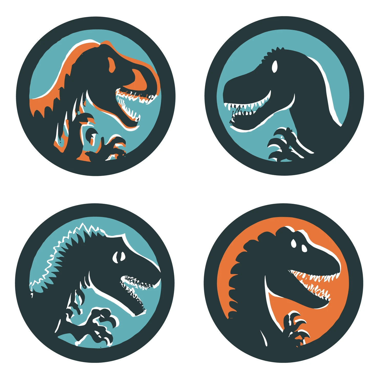 Dragon customizable icon set design #35949