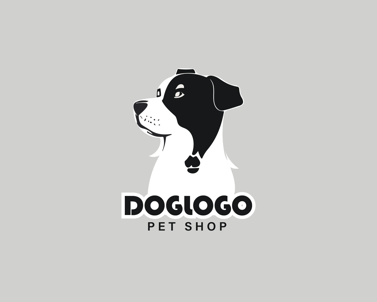 Dog customizable logo design #36003