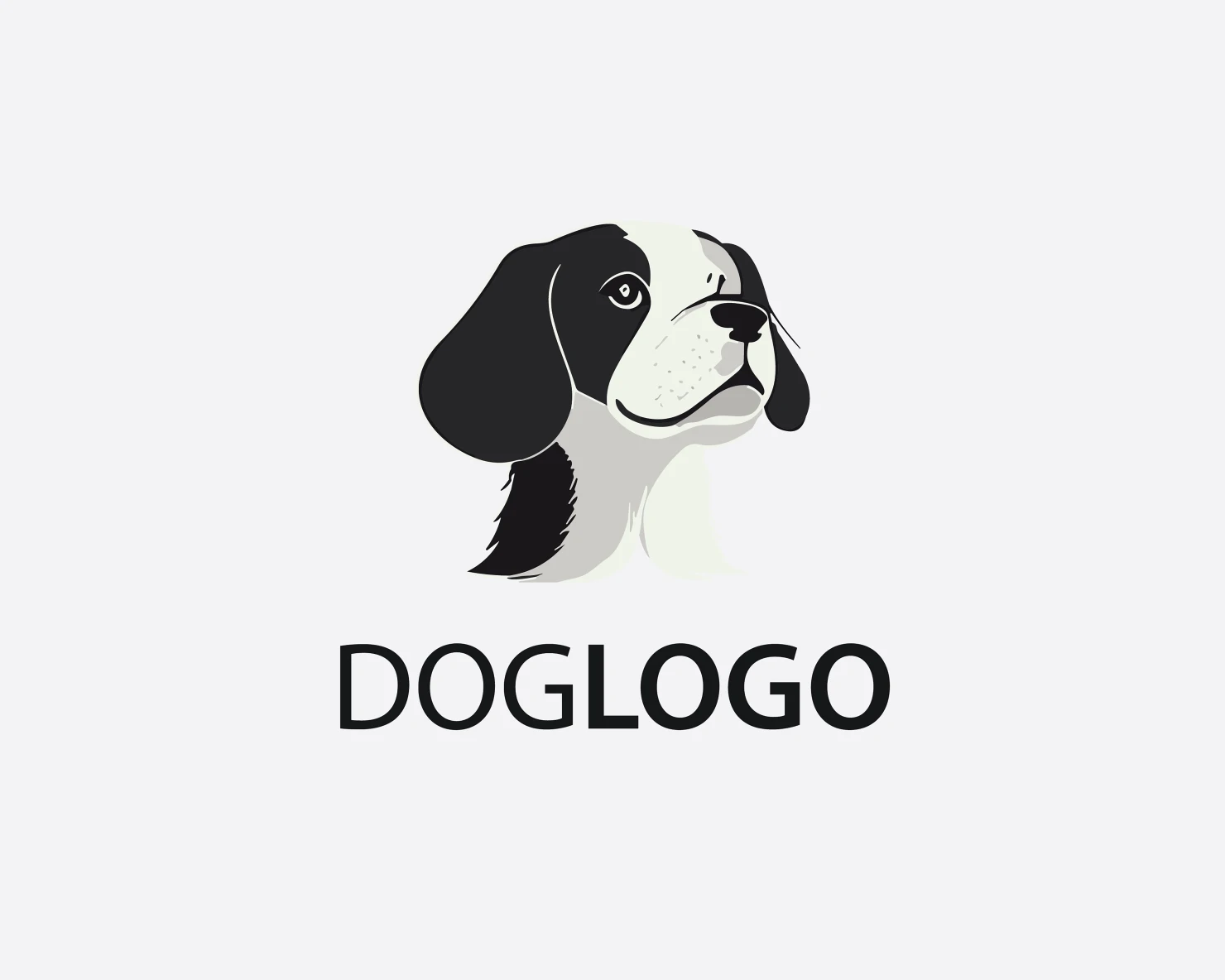 Dog customizable logo design #36006