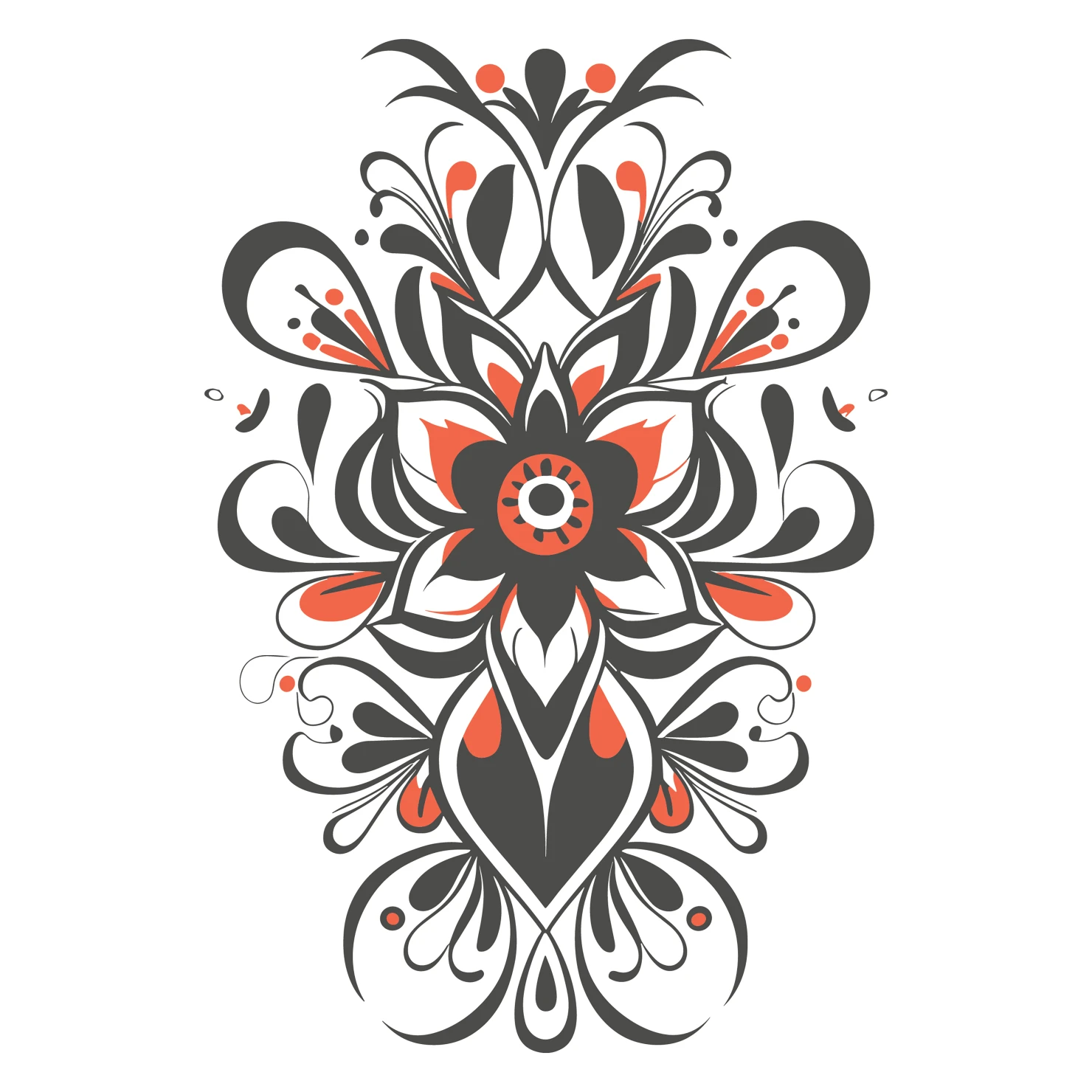 Tattoo customizable icon set design #36028