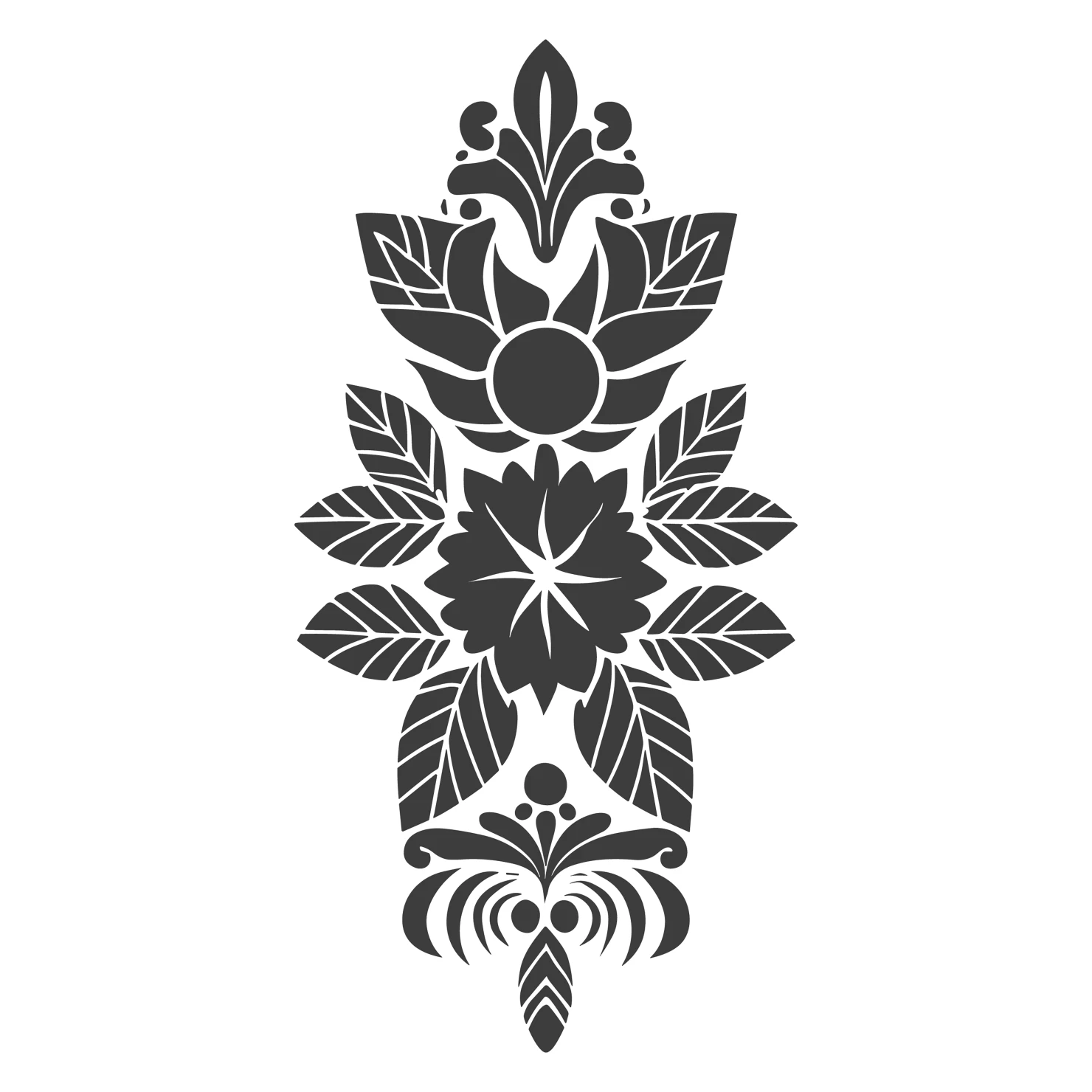 Tattoo customizable icon set design #36033