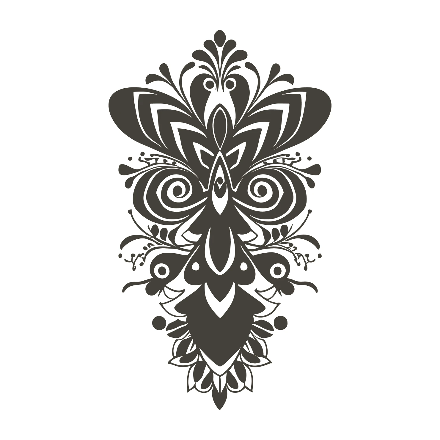 Tattoo customizable icon set design #36035