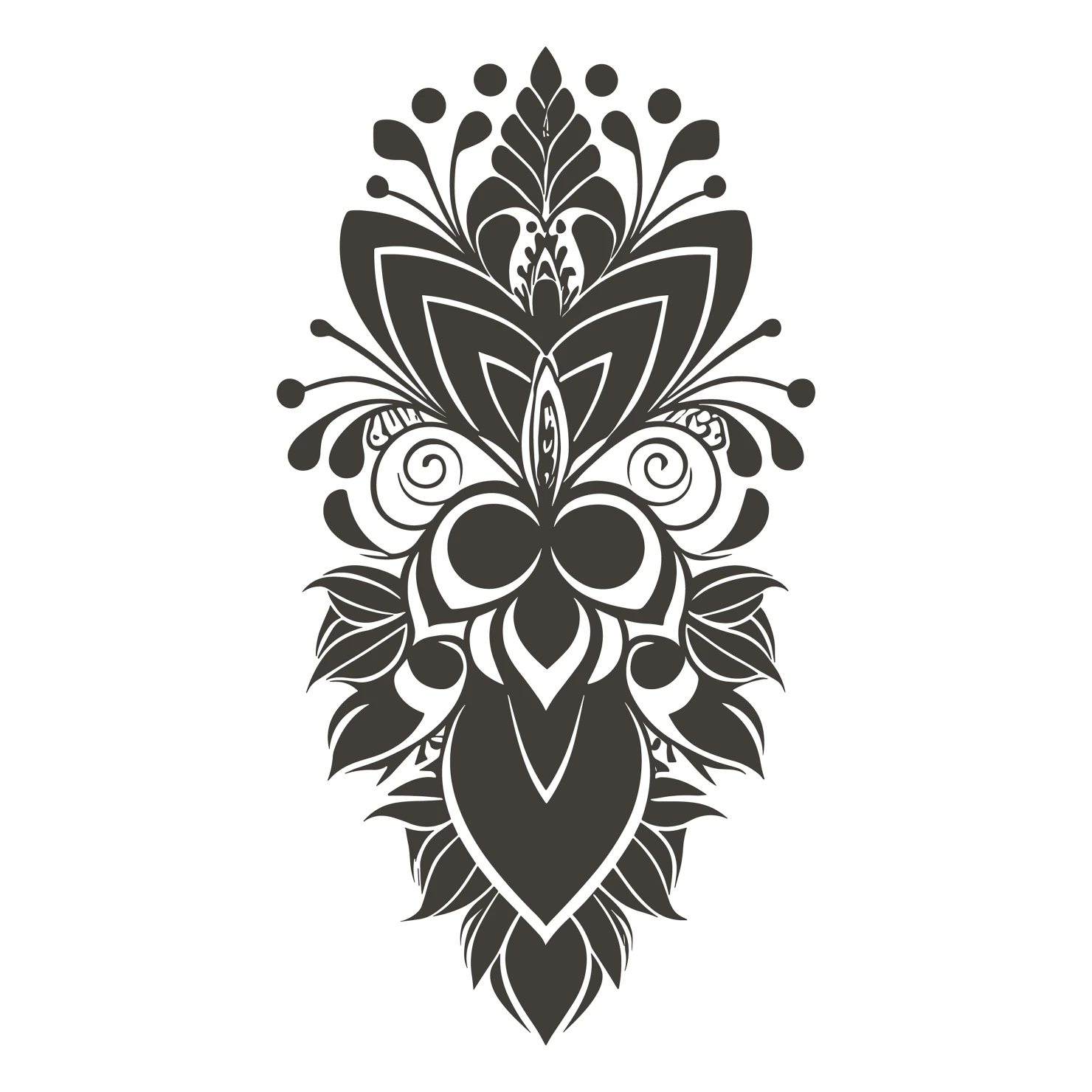 Tattoo customizable icon set design #36038