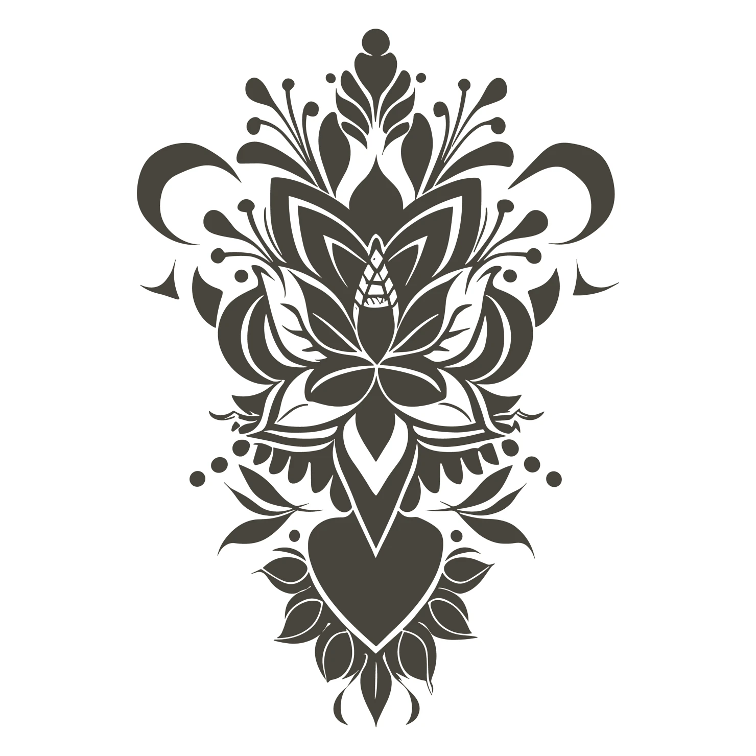 Tattoo customizable icon set design #36040