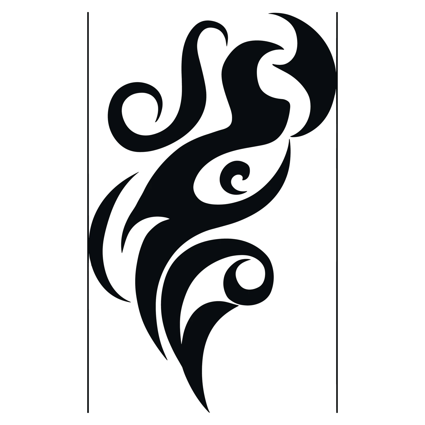 Tattoo customizable icon set design #36045