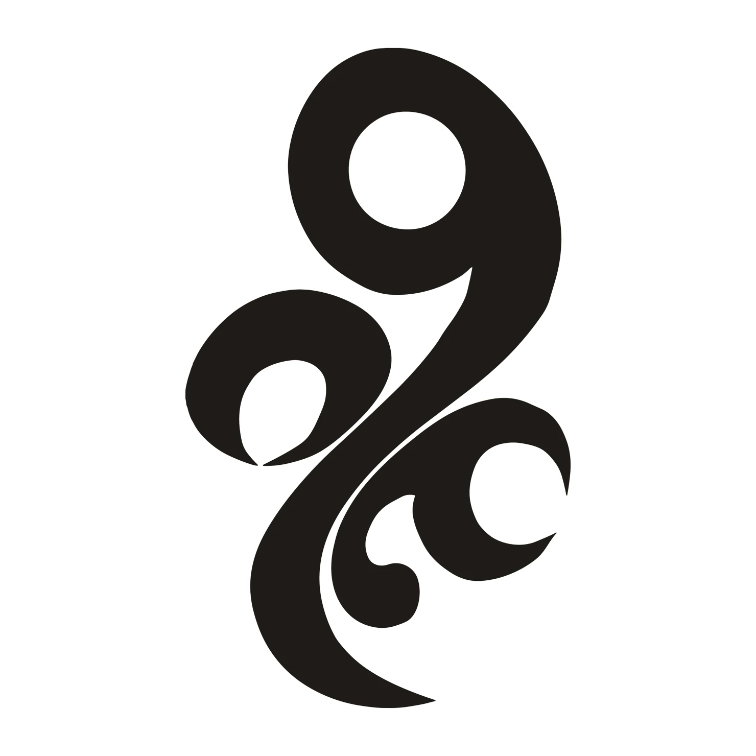 Tattoo customizable icon set design #36051
