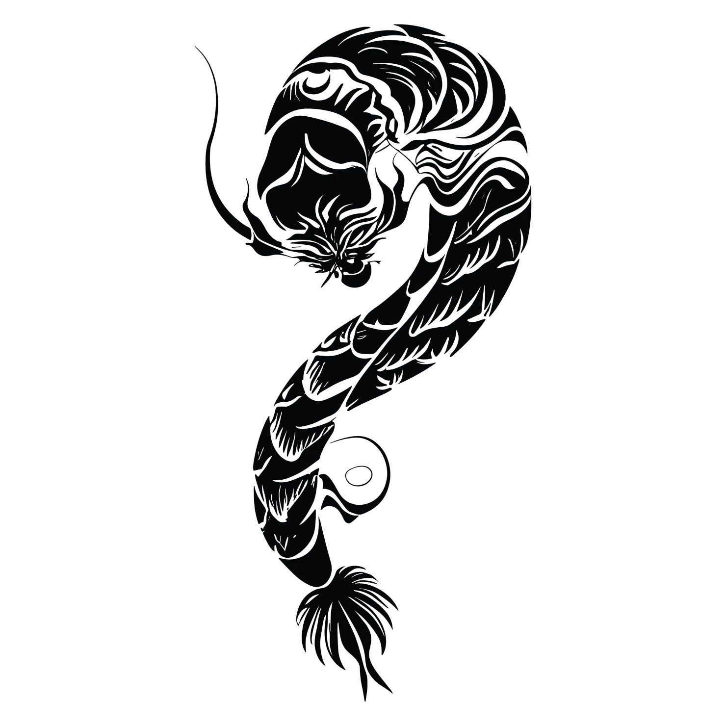 Tattoo customizable icon set design #36053