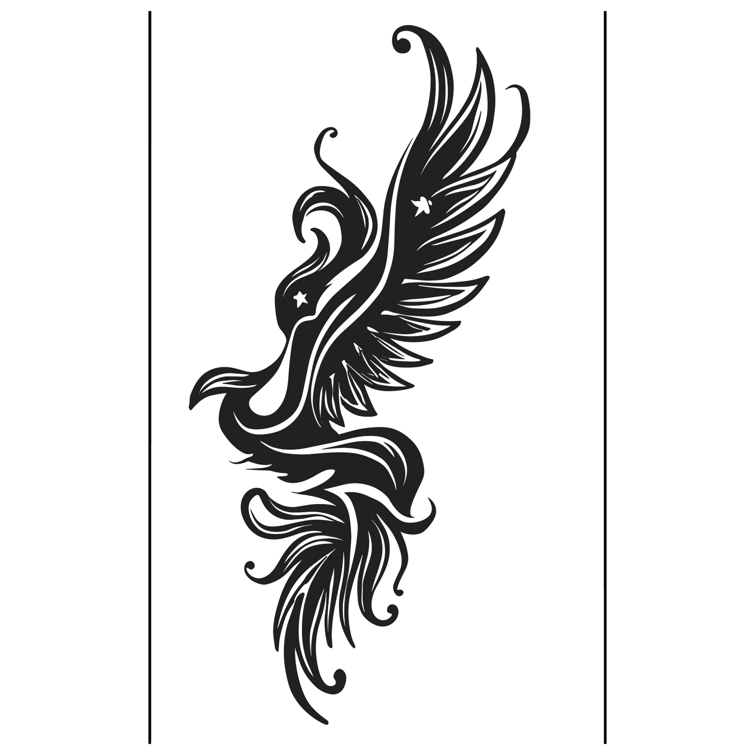 Tattoo customizable icon set design #36055