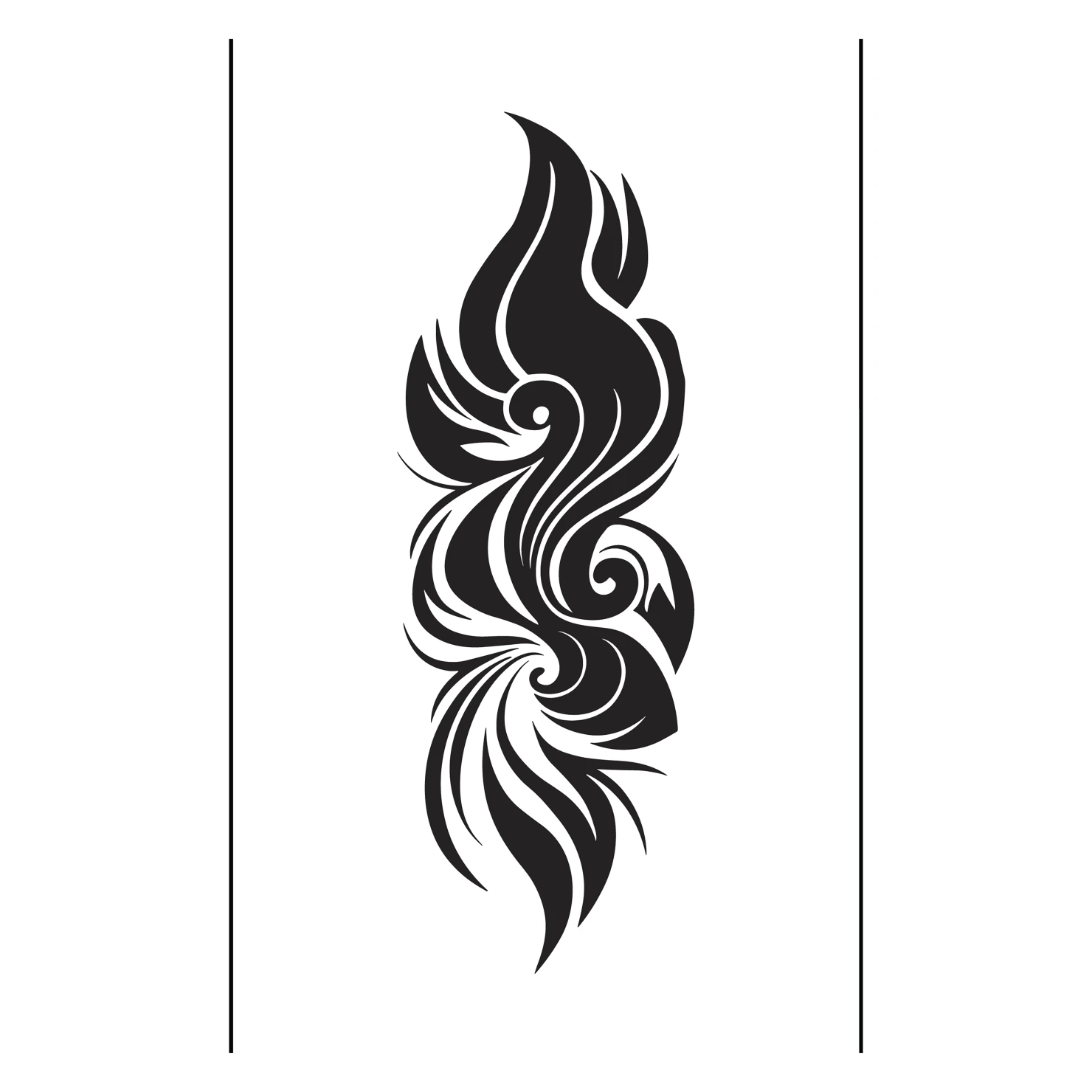 Tattoo customizable icon set design #36058