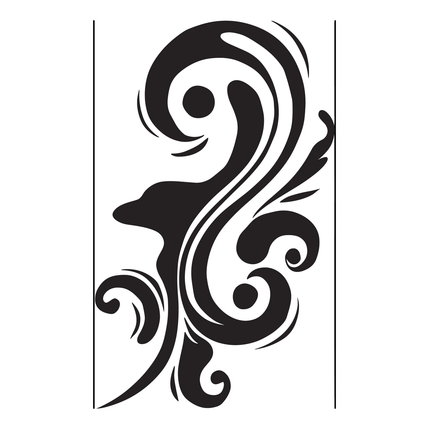 Tattoo customizable icon set design #36059