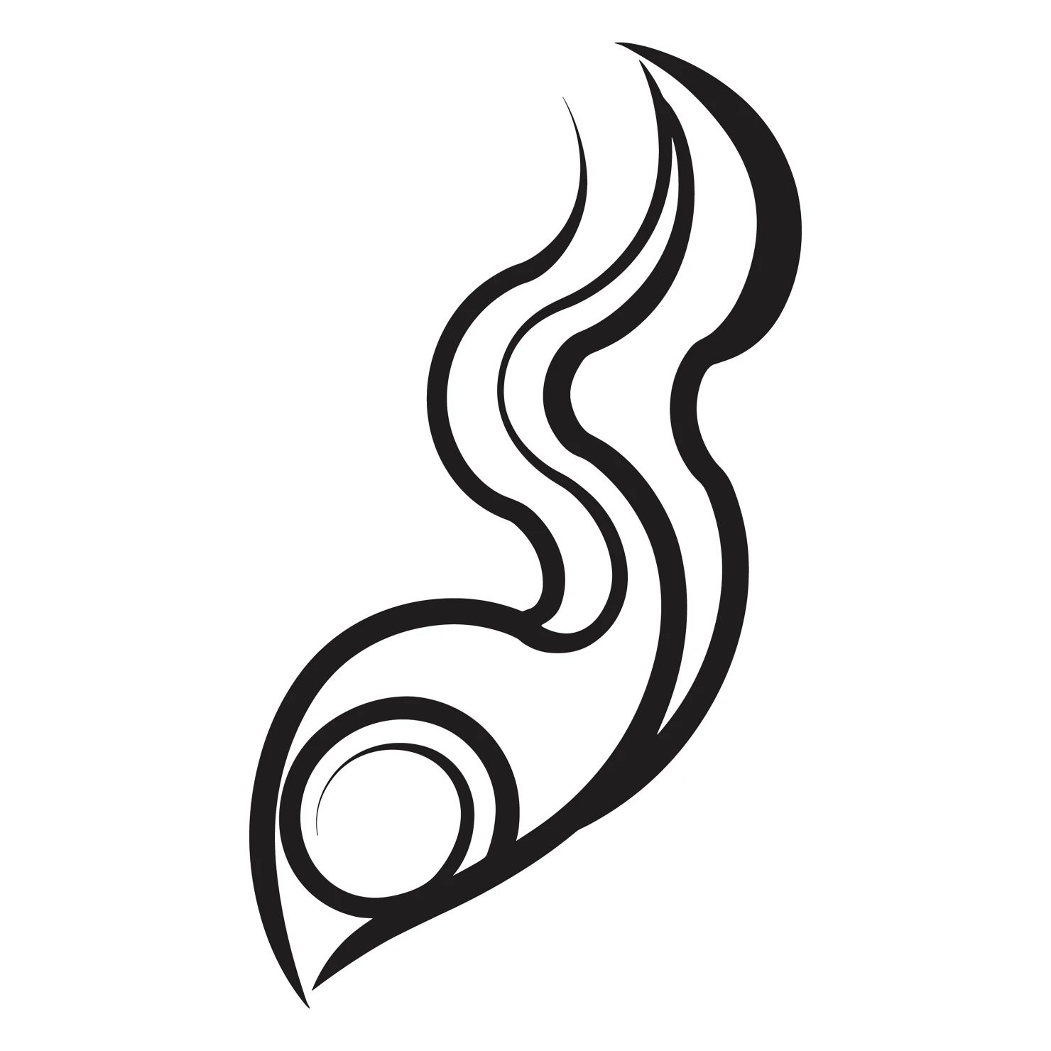Tattoo customizable icon set design #36061