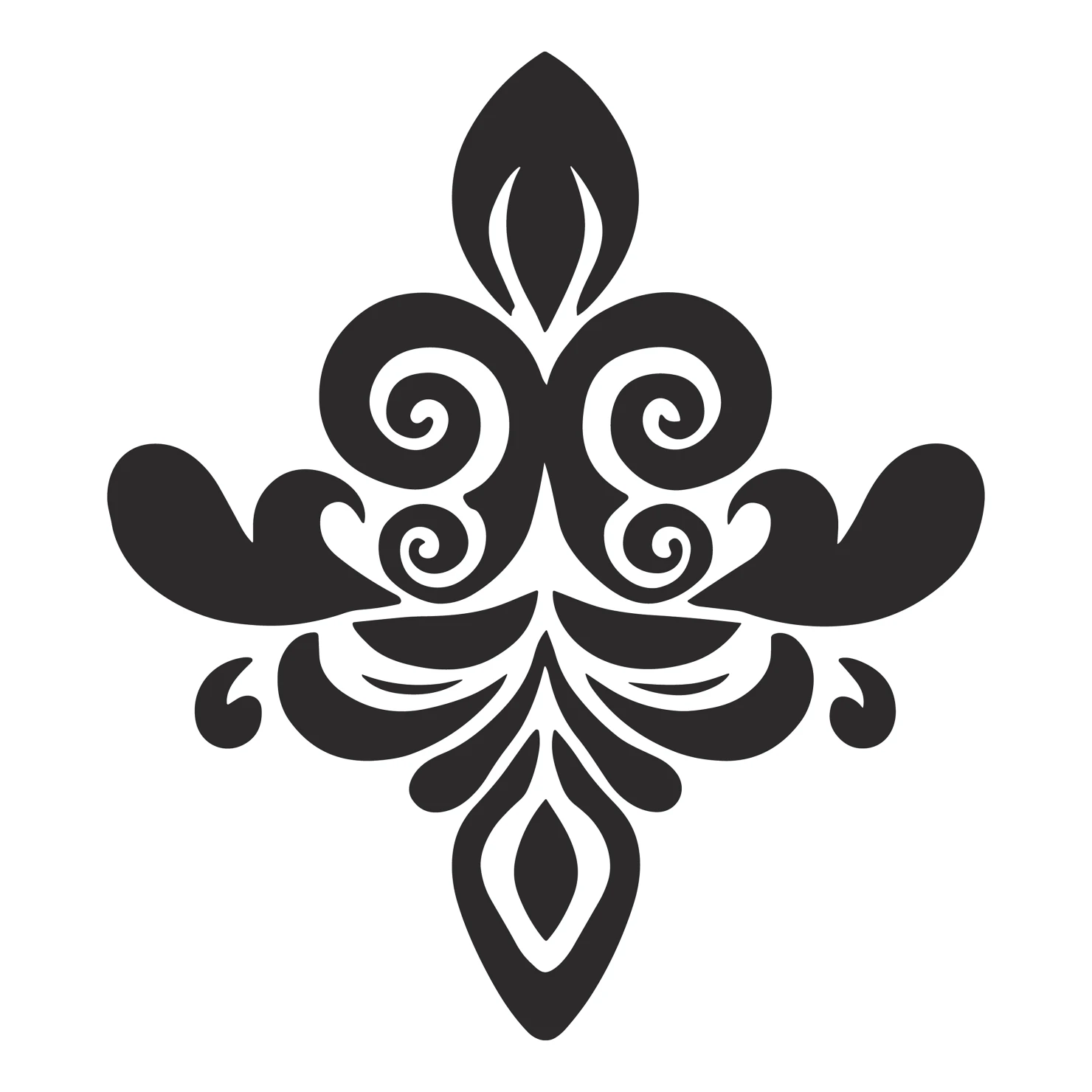 Tattoo customizable icon set design #36072