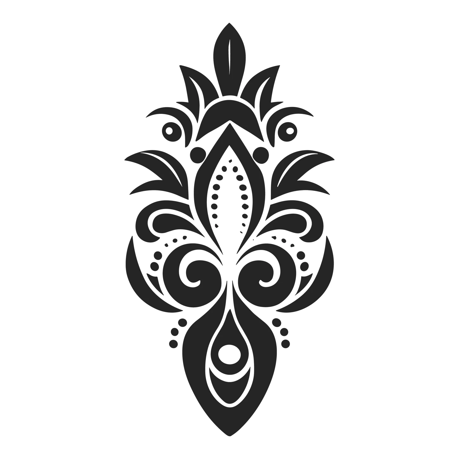 Tattoo customizable icon set design #36076