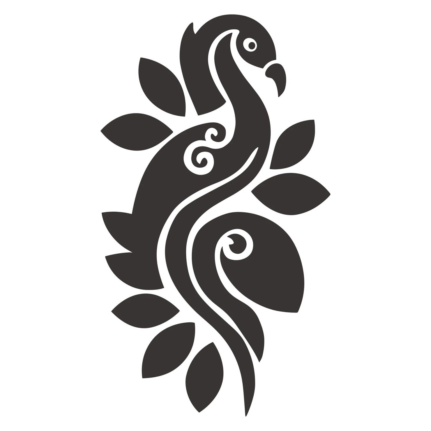 Tattoo customizable icon set design #36086