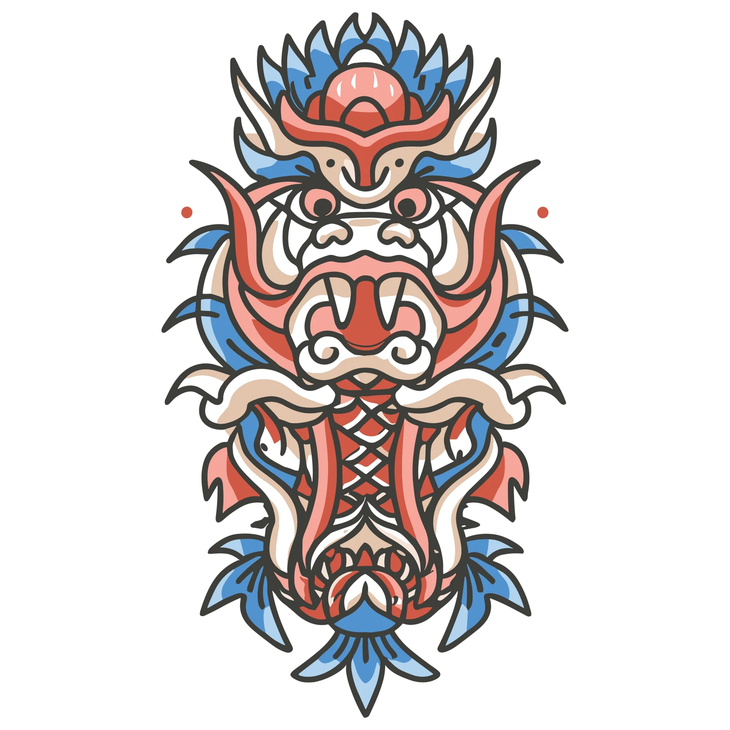 Tattoo customizable icon set design #36088