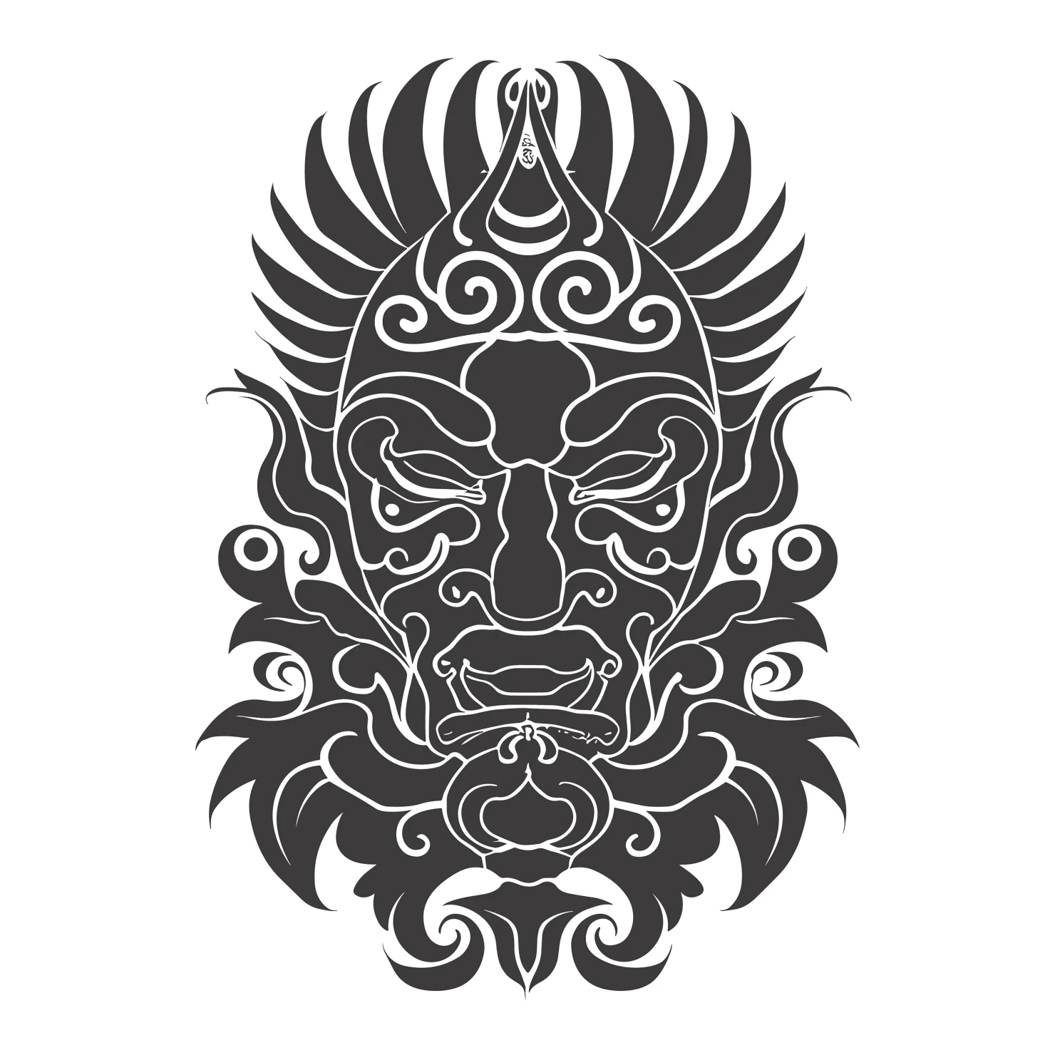Tattoo customizable icon set design #36094