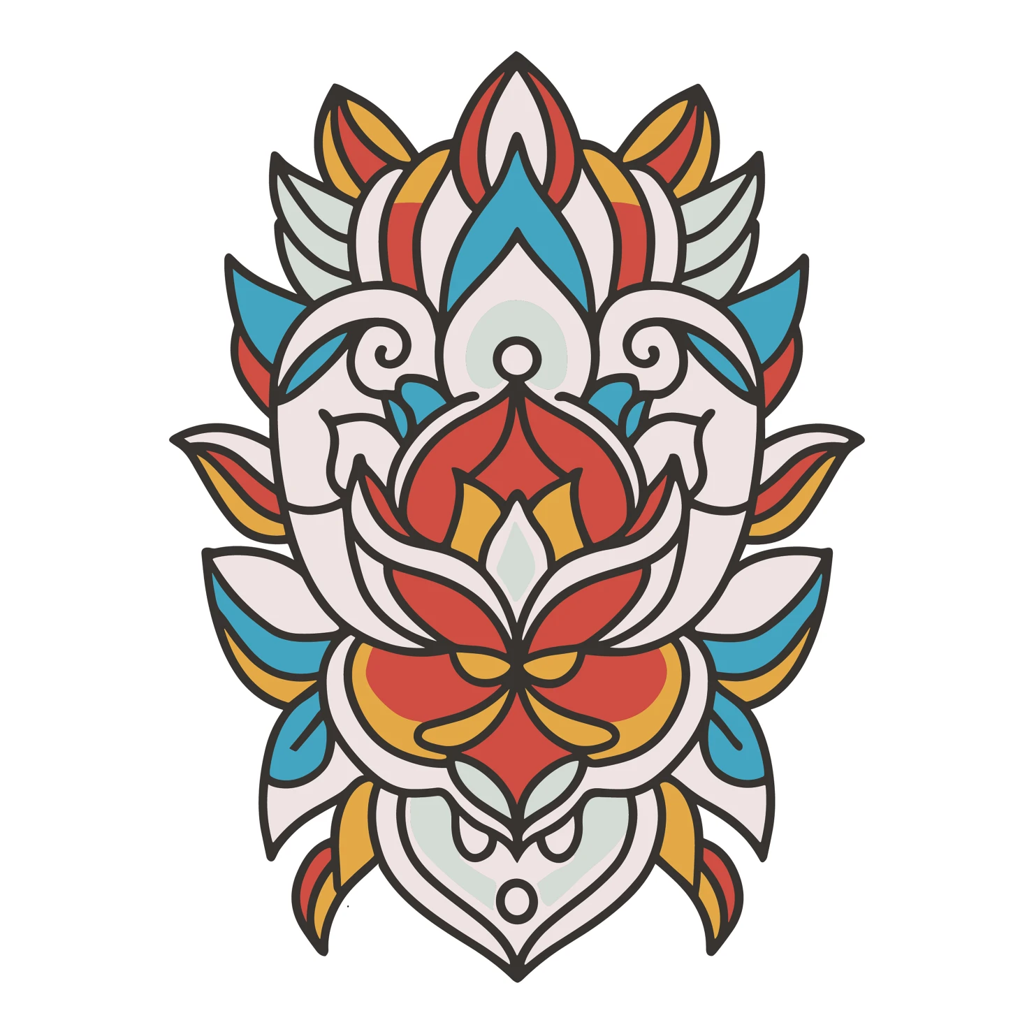 Tattoo customizable icon set design #36096