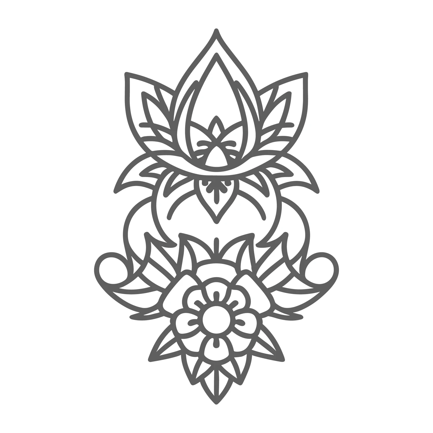 Tattoo customizable icon set design #36113