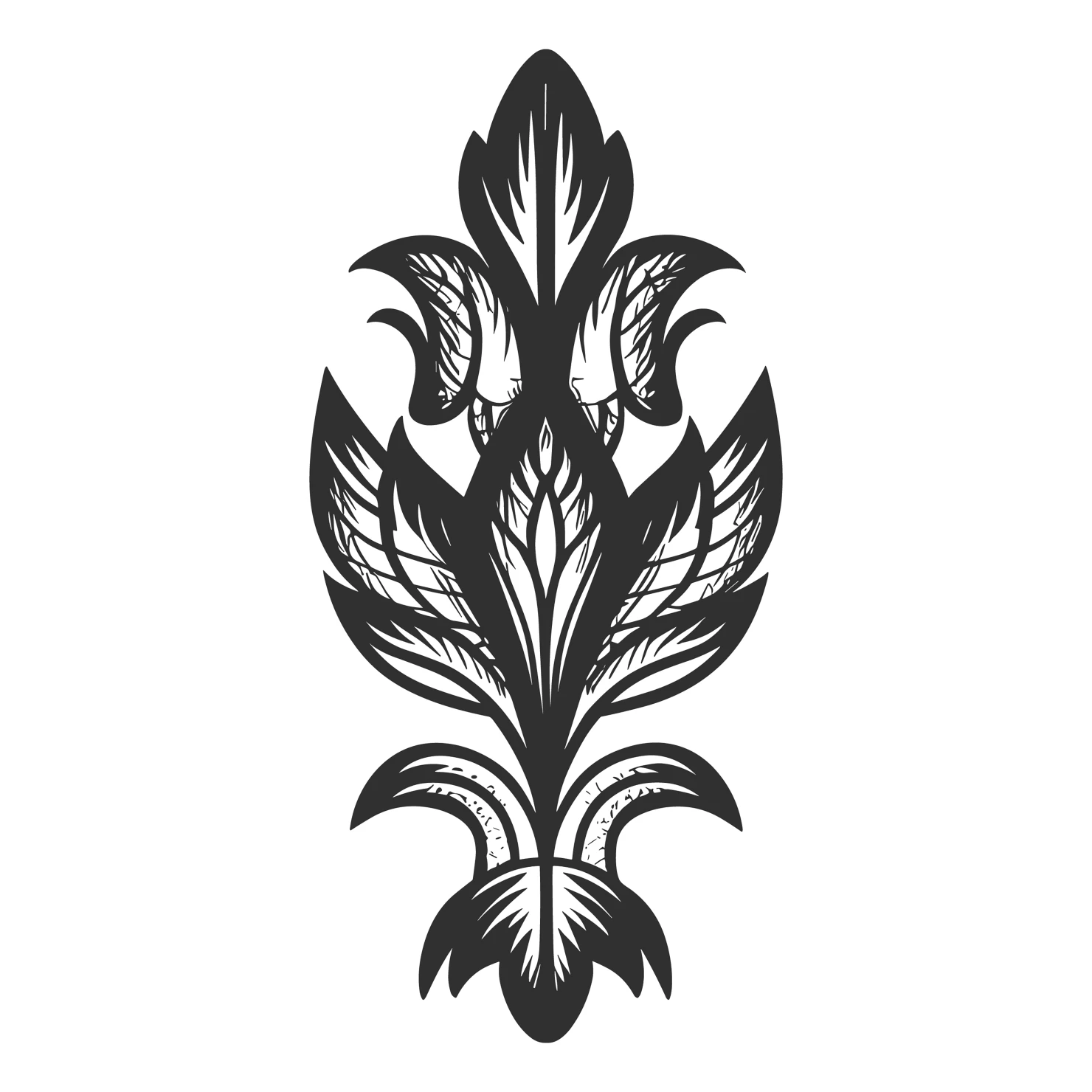 Tattoo customizable icon set design #36124