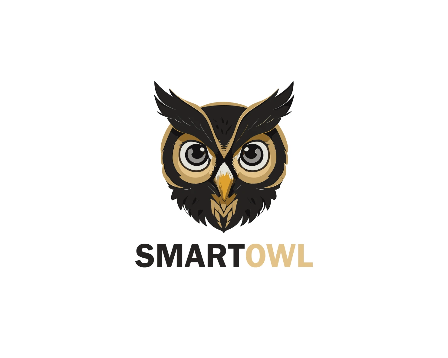 Smart owl customizable logo design #36136