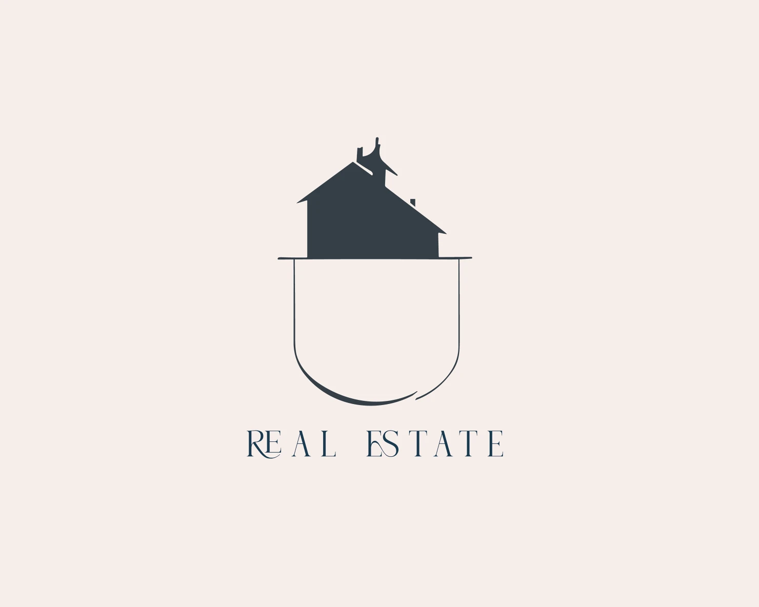 Real estate customizable logo design #36147