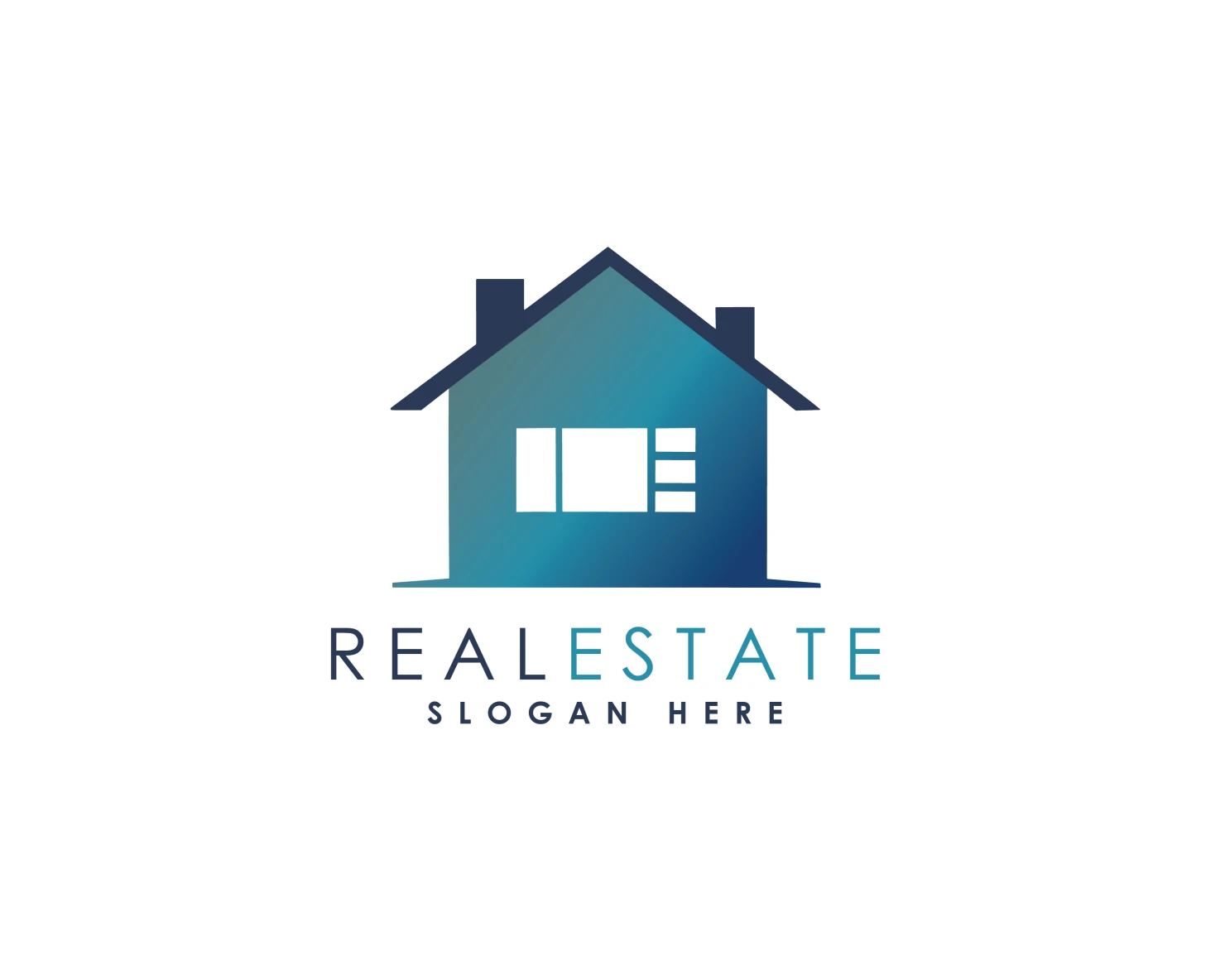 Real estate customizable logo design #36148