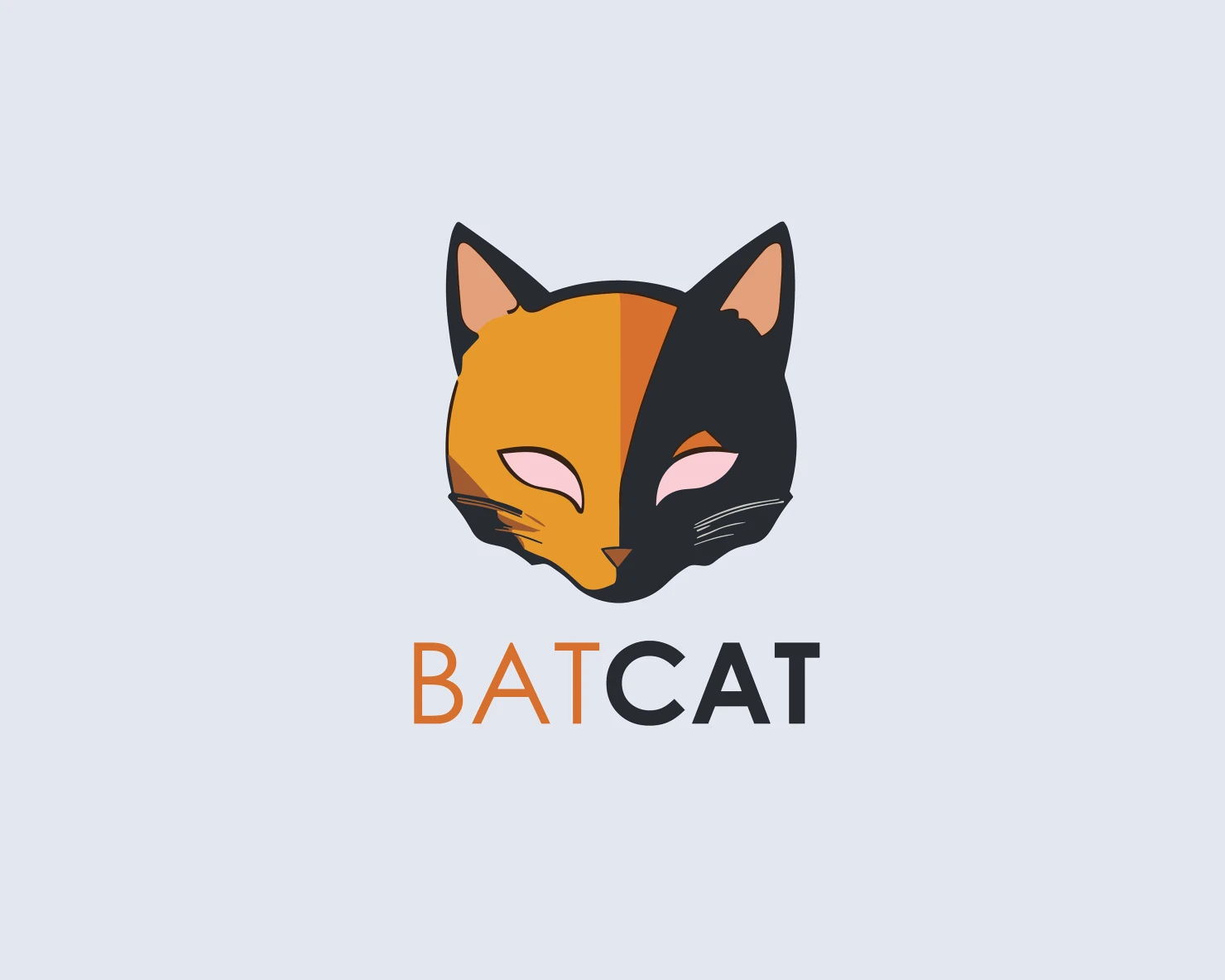Bat Cat customizable logo design #36194
