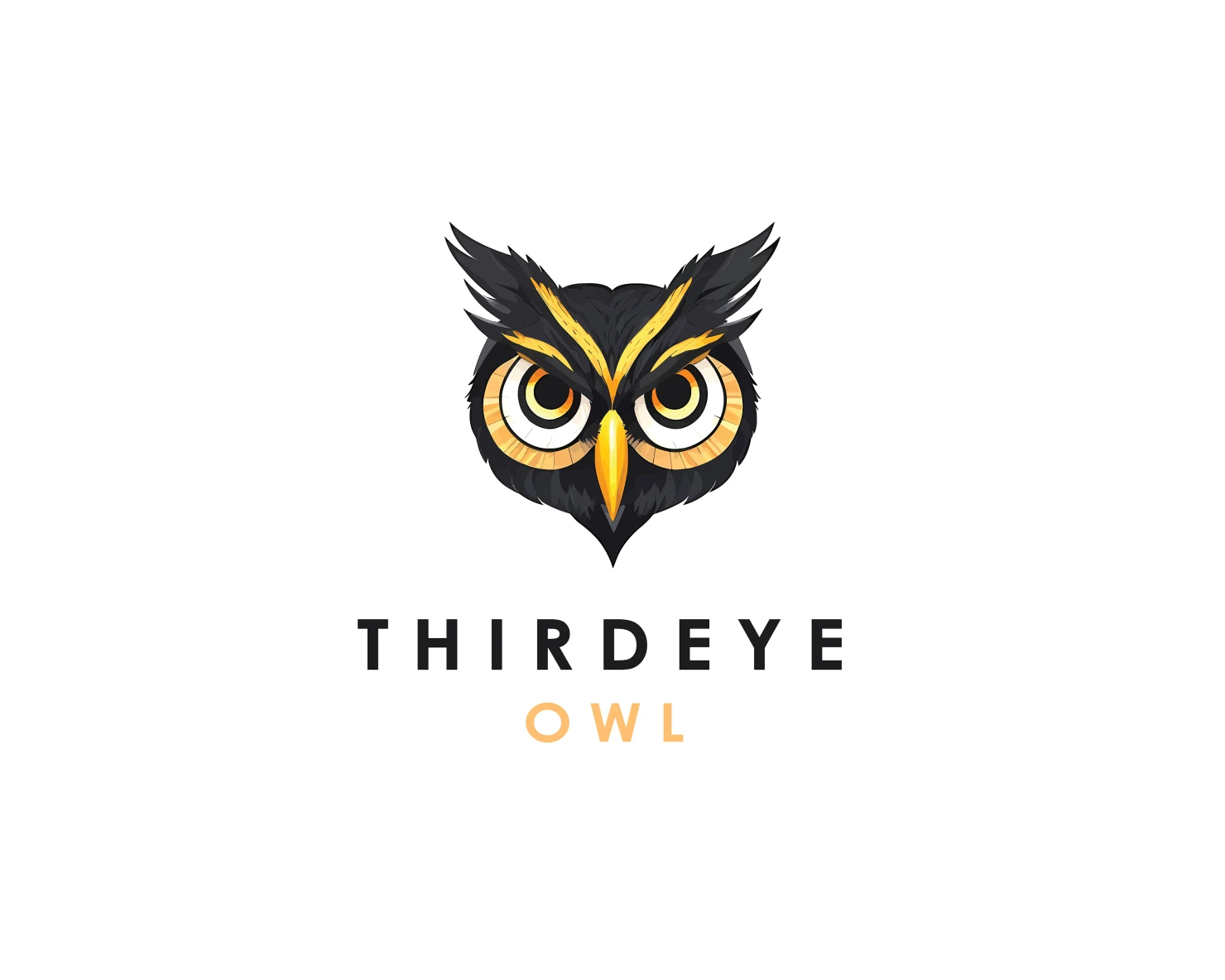 Third eye owl customizable logo design #36195