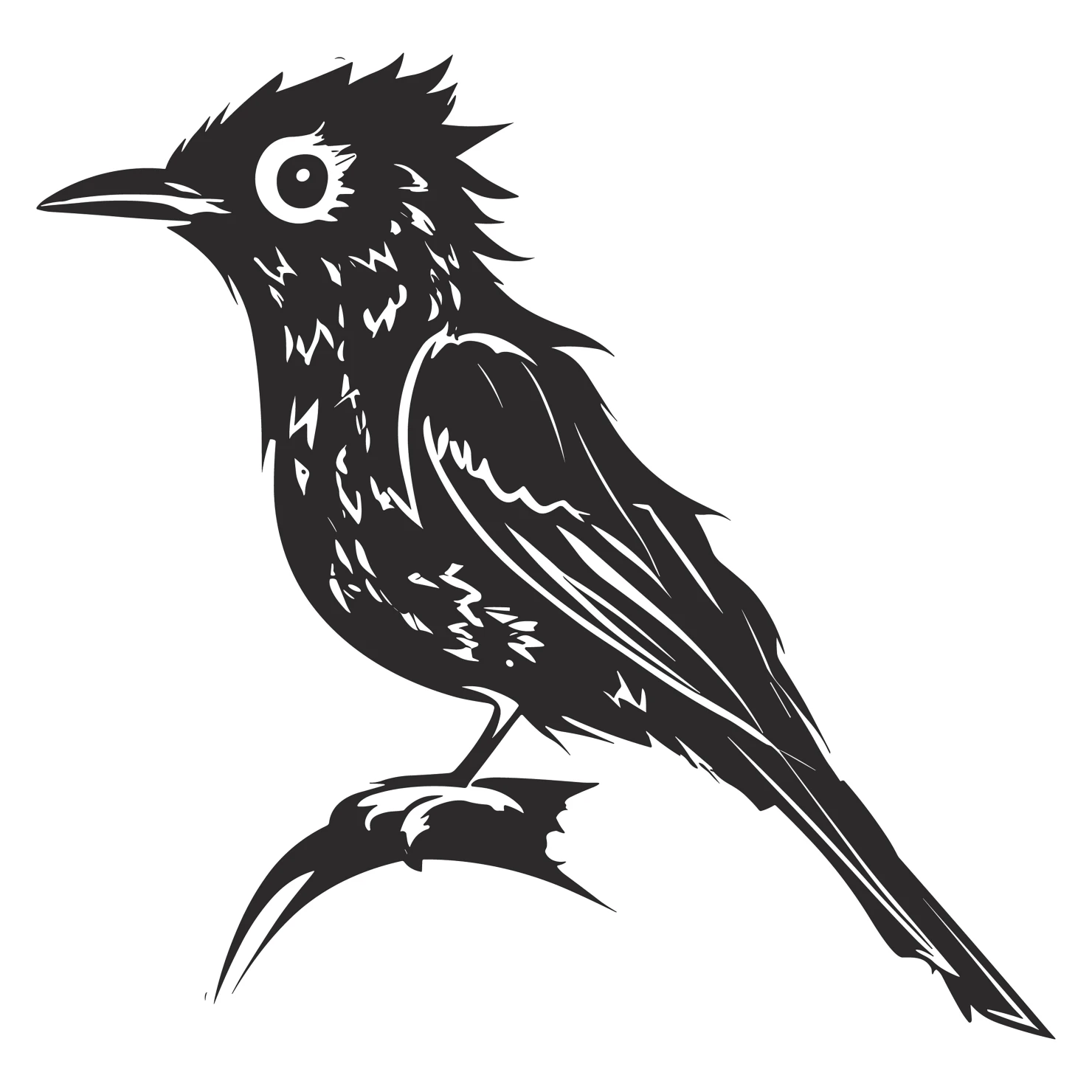 Bird customizable silhouettes design #36199