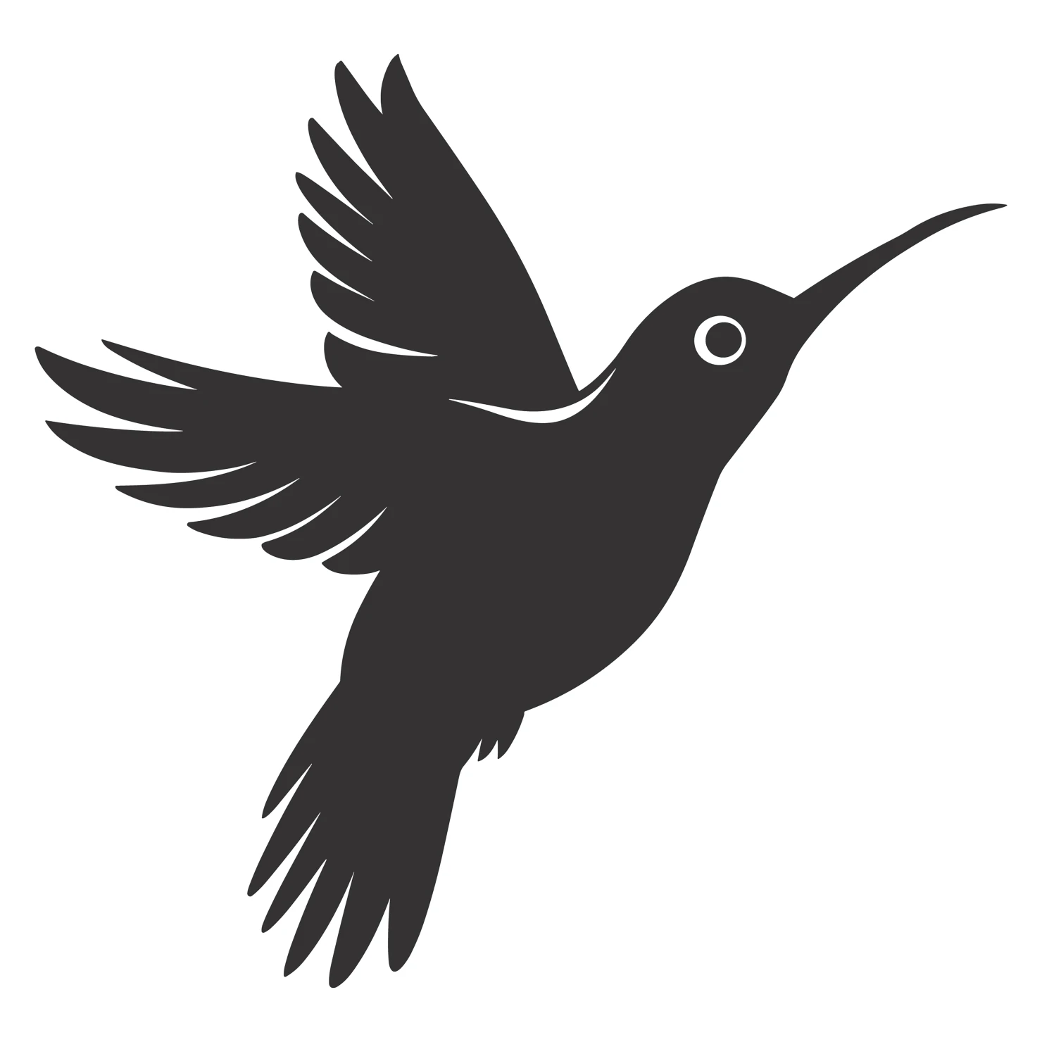 Bird customizable silhouettes design #36200
