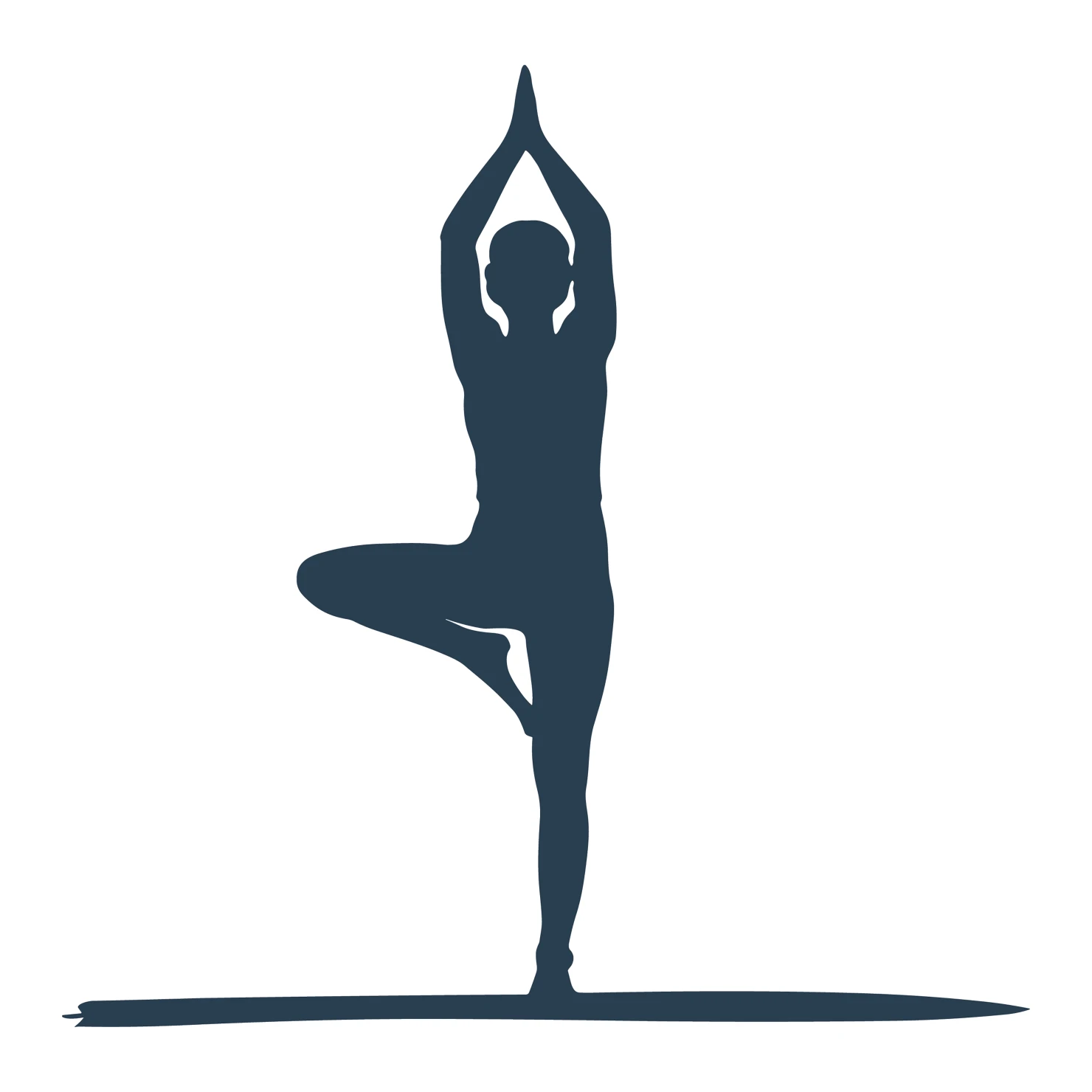 Yoga customizable silhouettes design #36212
