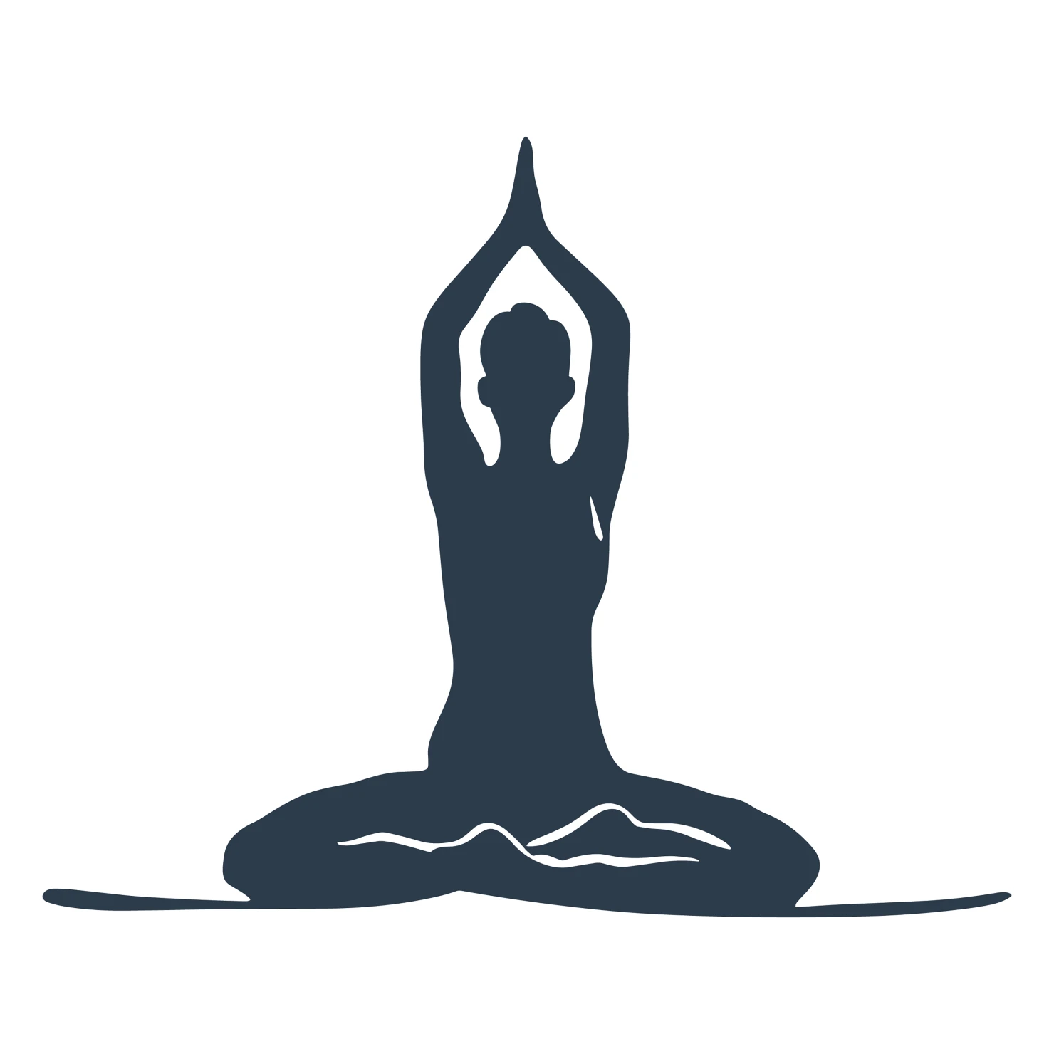Yoga customizable silhouettes design #36215