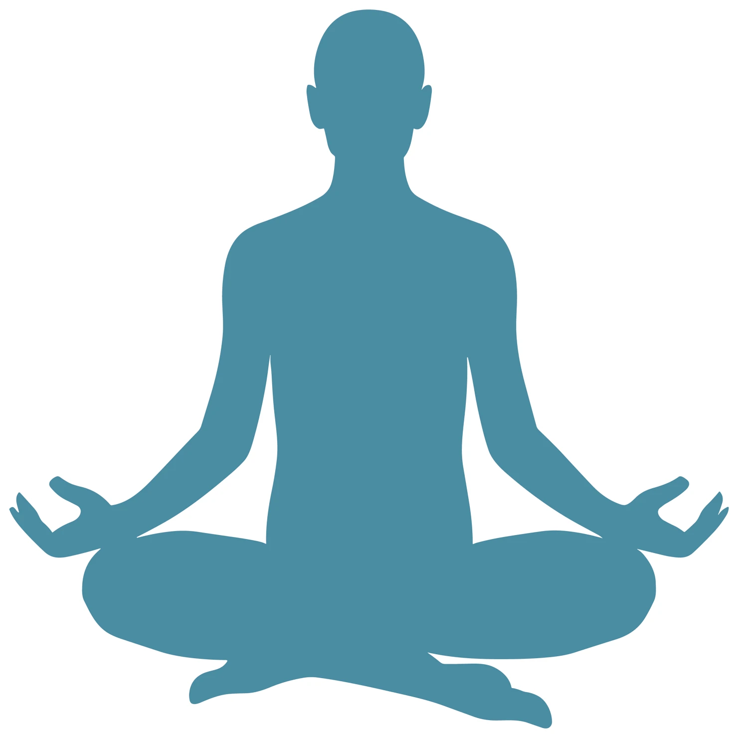 Yoga customizable silhouettes design #36216