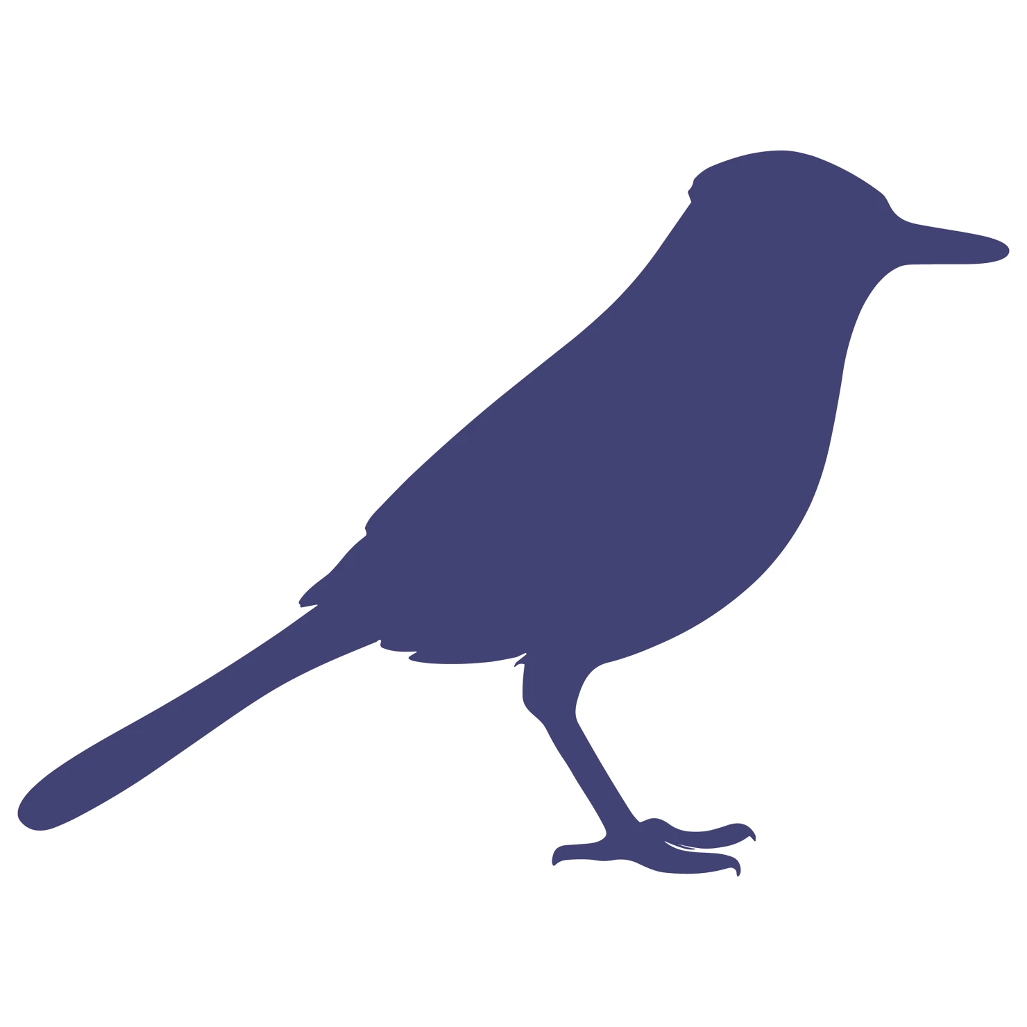 Bird customizable silhouettes design #36228