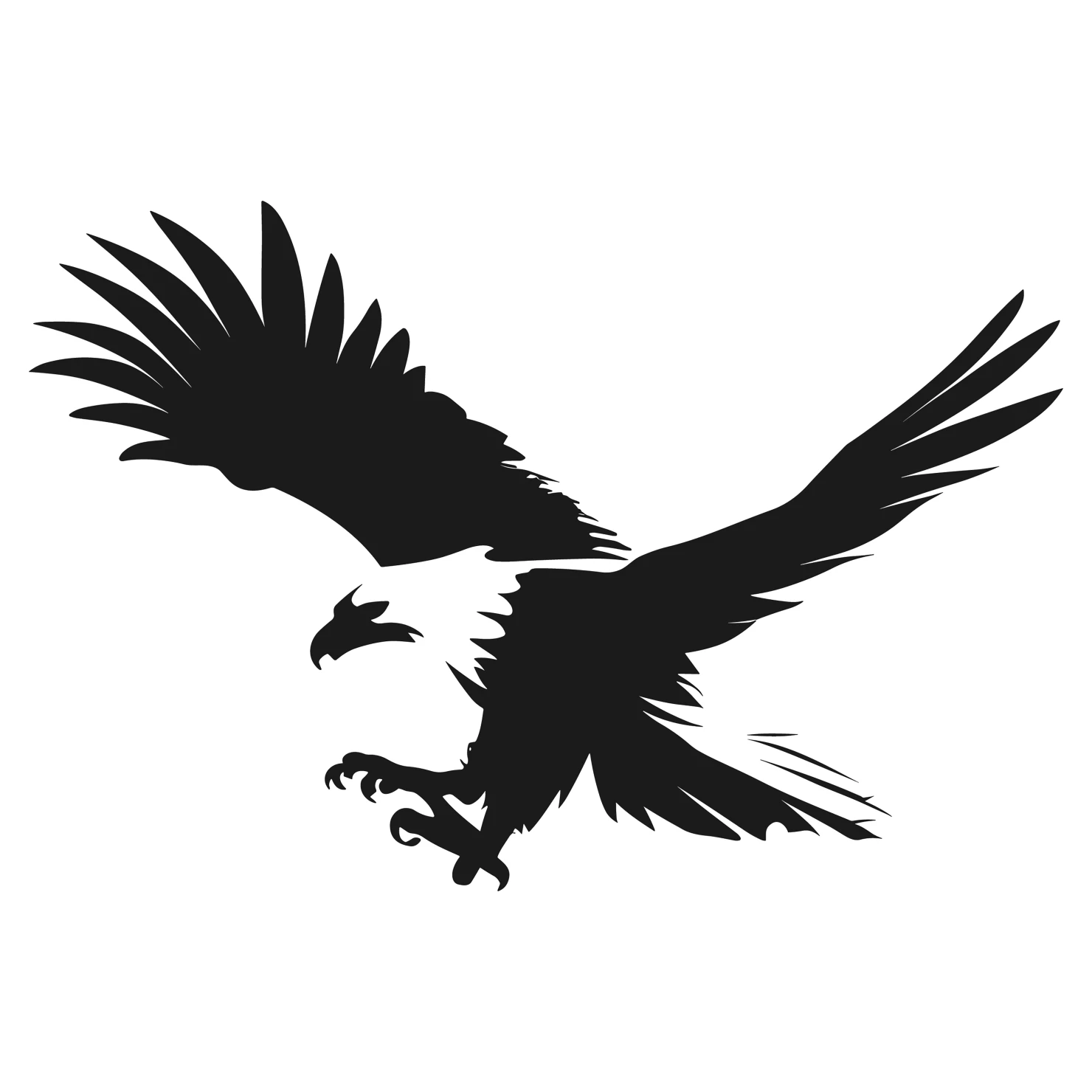 Eagle customizable silhouettes design #36257