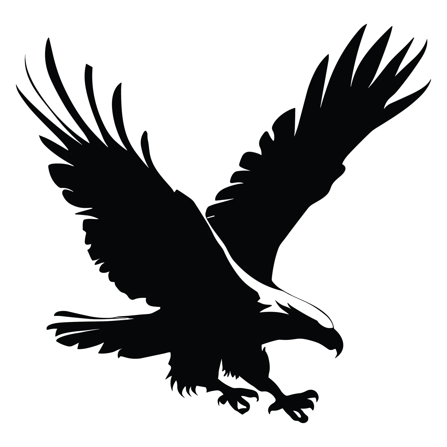 Eagle customizable silhouettes design #36267