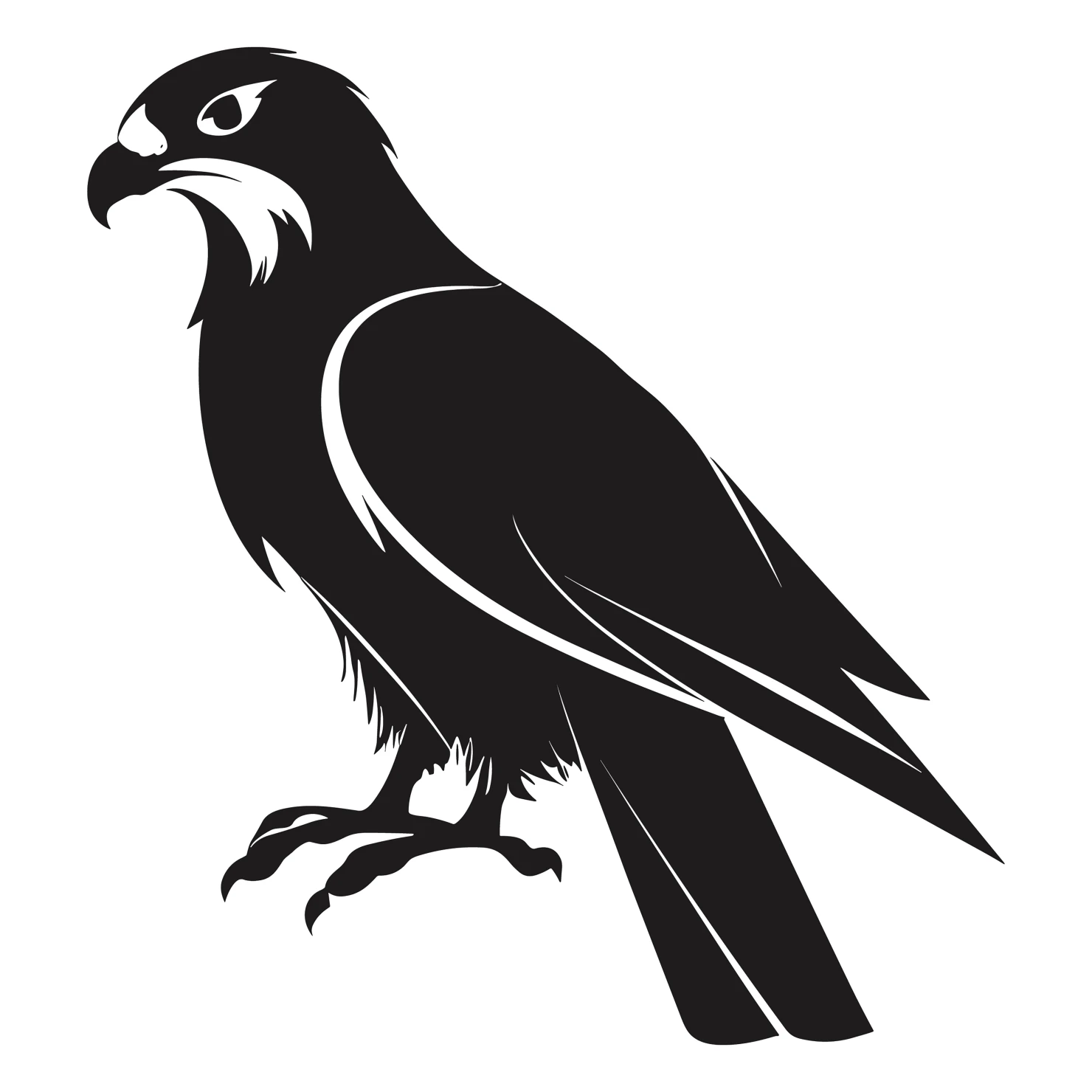 Falcon customizable silhouettes design #36276